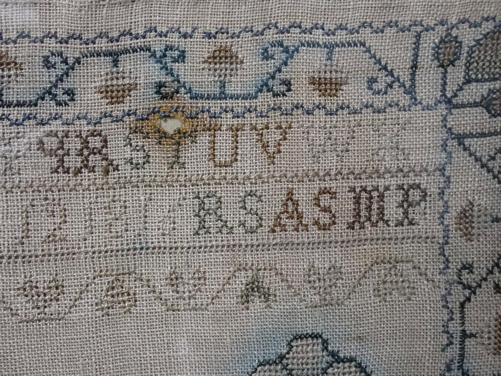 1816 Jane Shepherd Sampler - 12