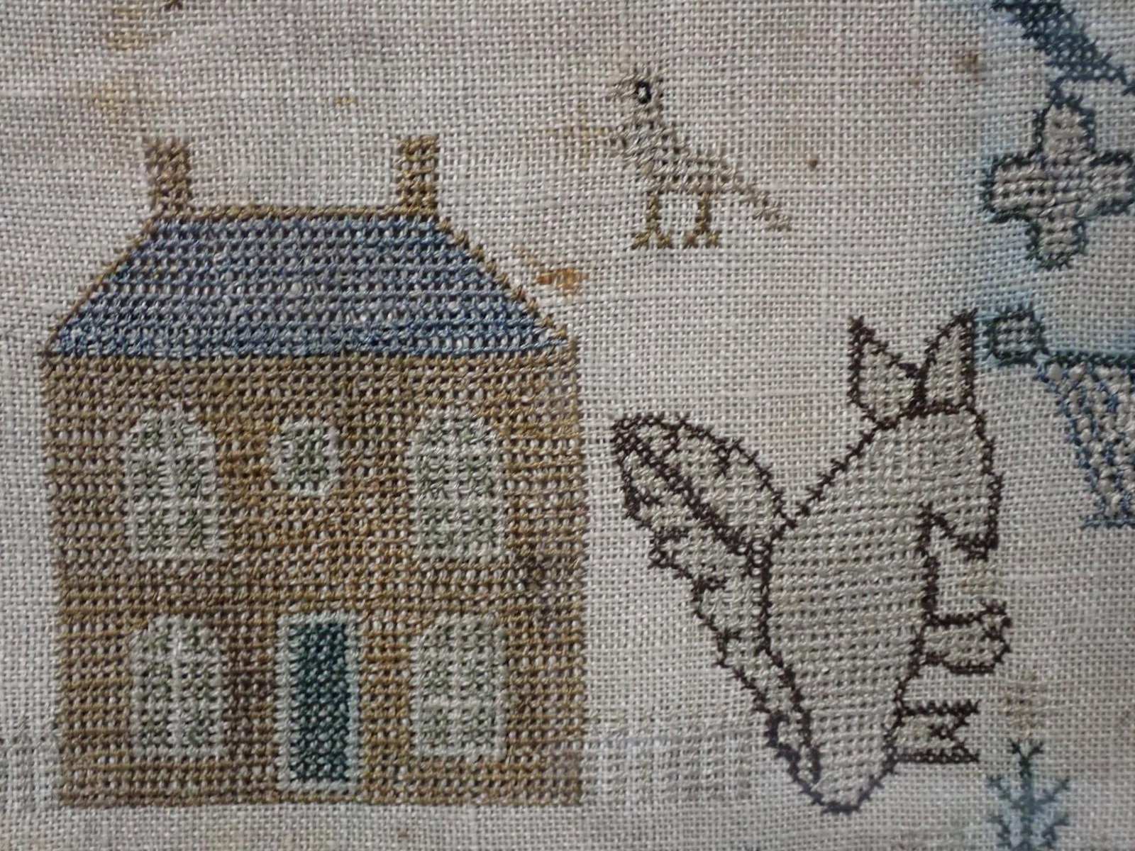 1816 Jane Shepherd Sampler - 14
