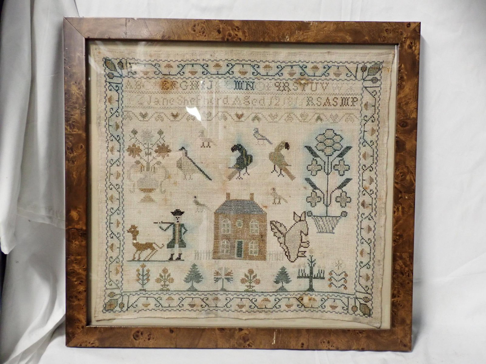 1816 Jane Shepherd Sampler - 2