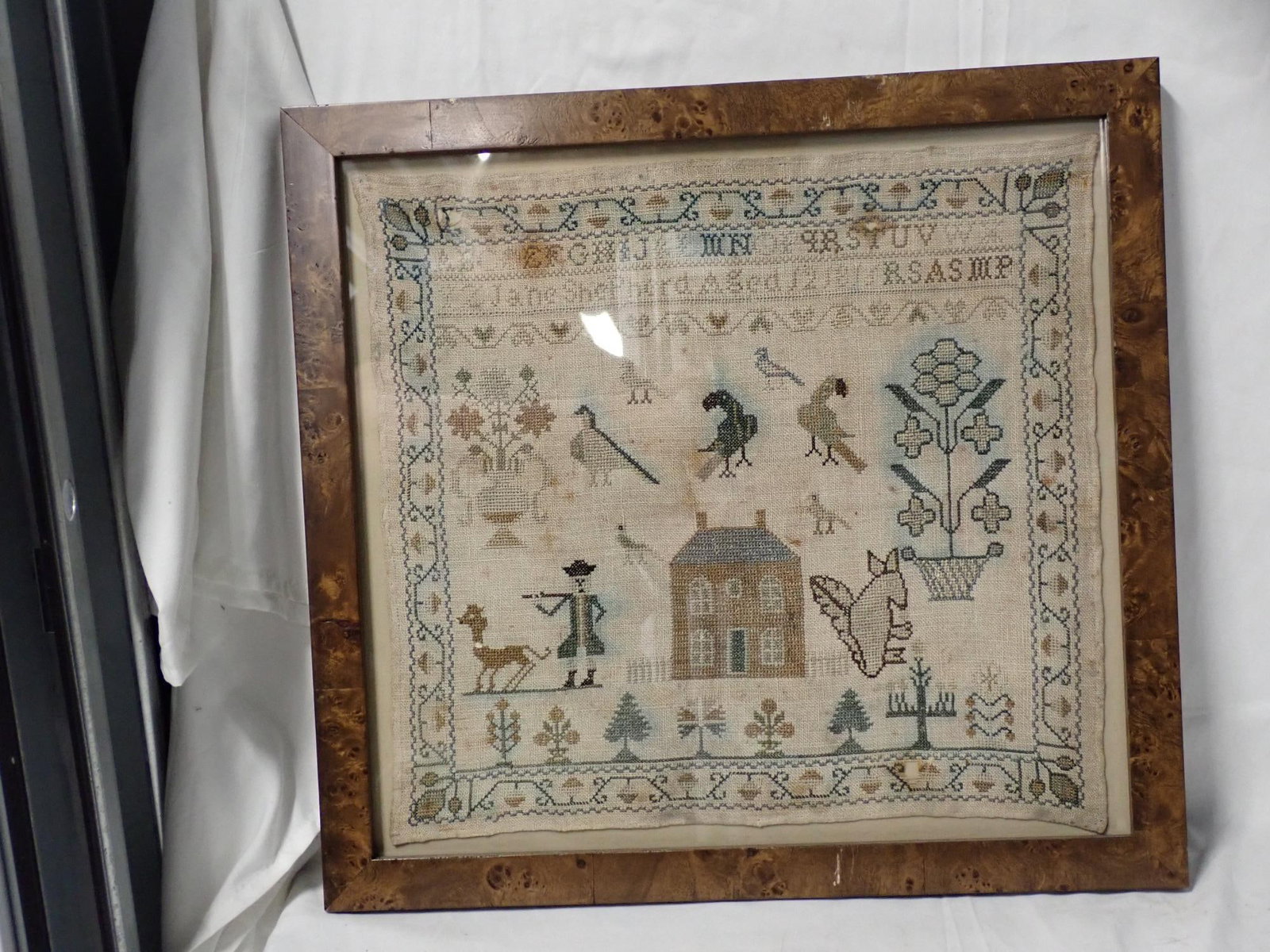 1816 Jane Shepherd Sampler - 7