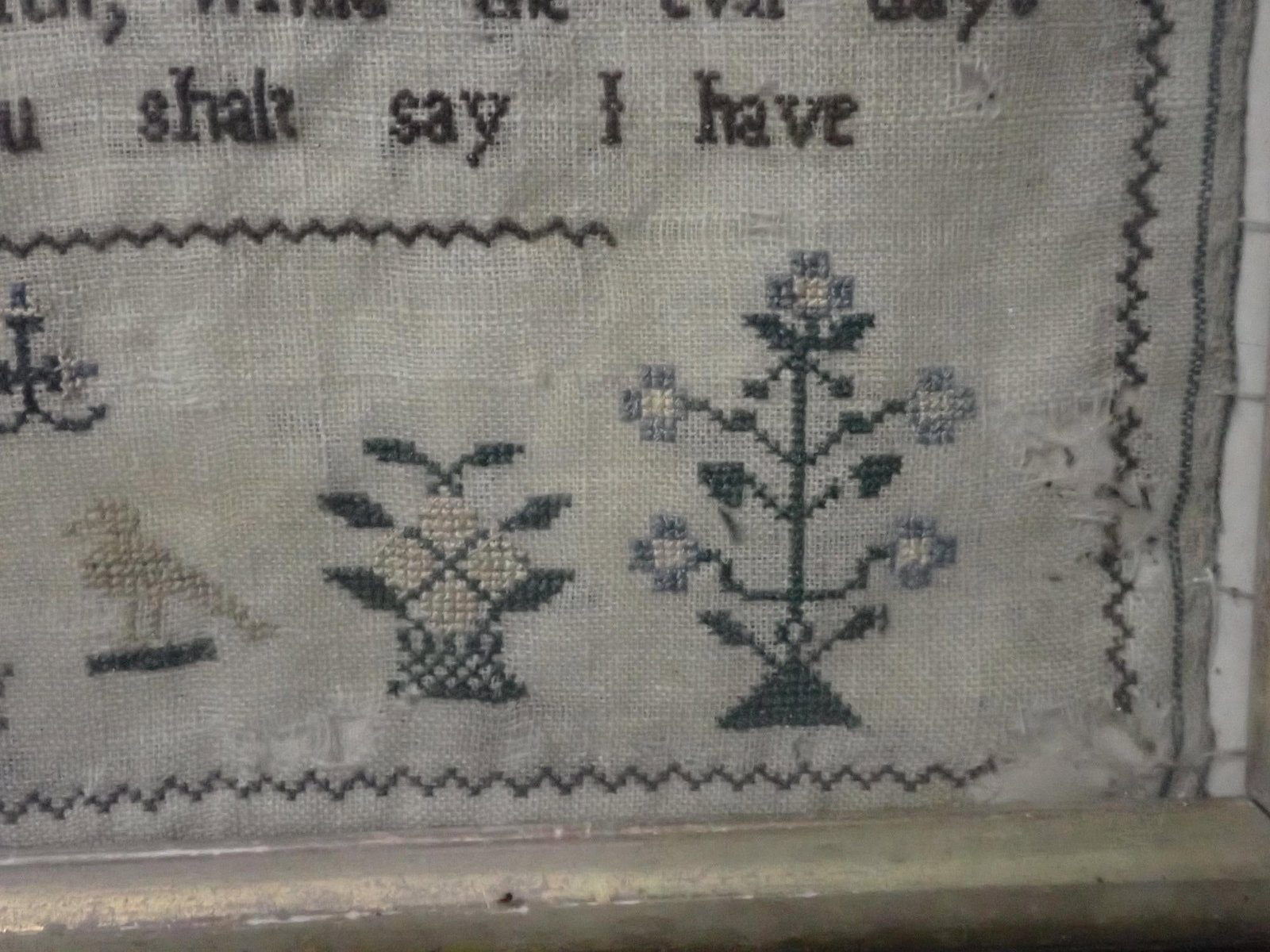 1865 E.F.(?) Holden Sampler - 10