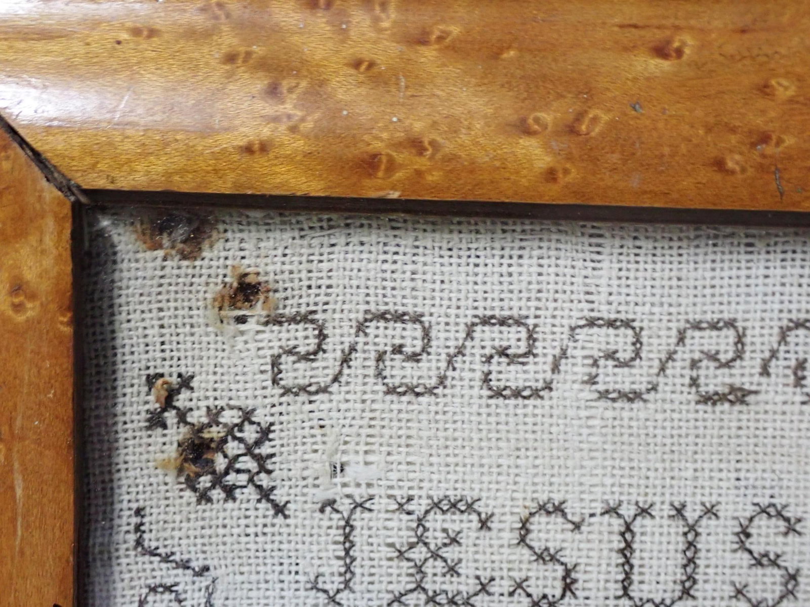 1857 Eliza Reeve Sampler - 4