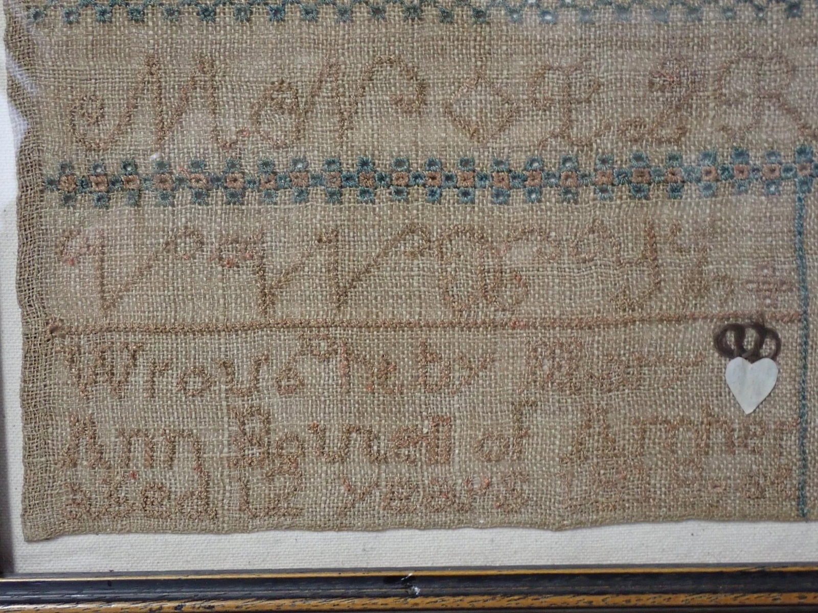 1818 Mary Ann Boutell Sampler - 2