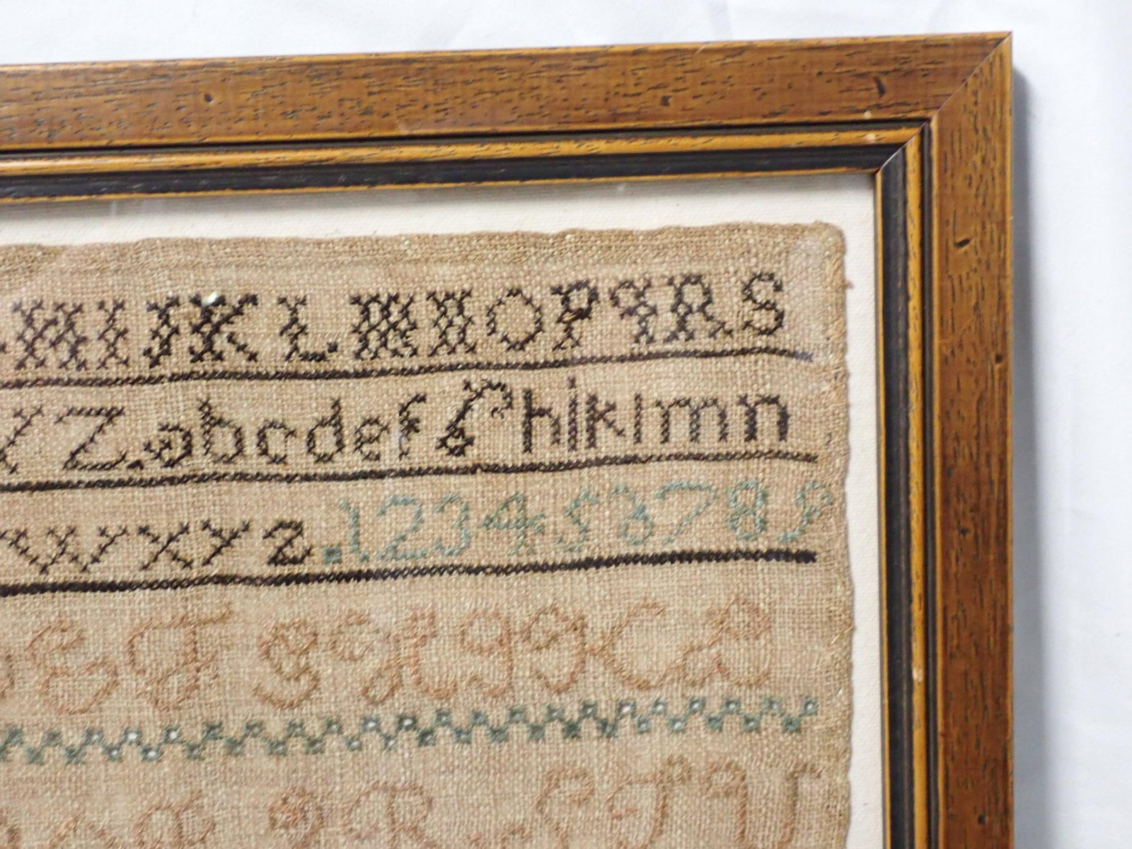 1818 Mary Ann Boutell Sampler - 4