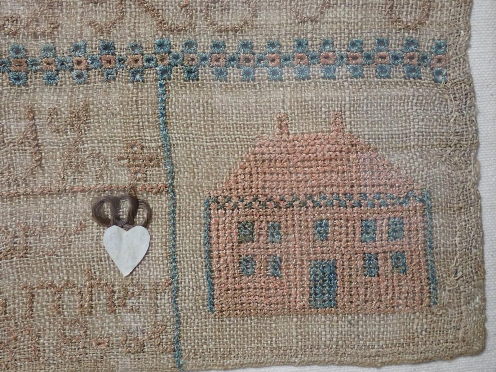 1818 Mary Ann Boutell Sampler - 5