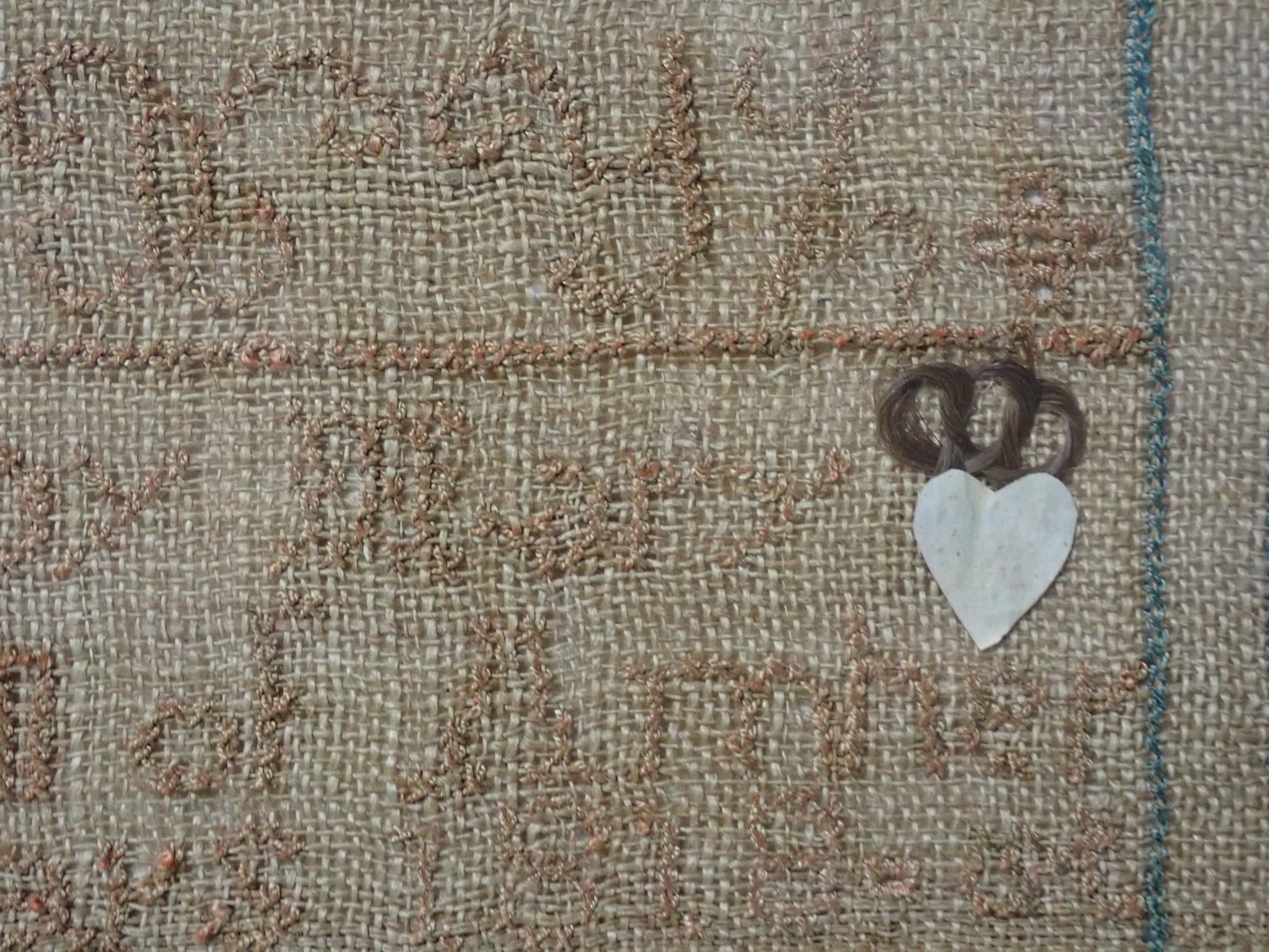 1818 Mary Ann Boutell Sampler - 6