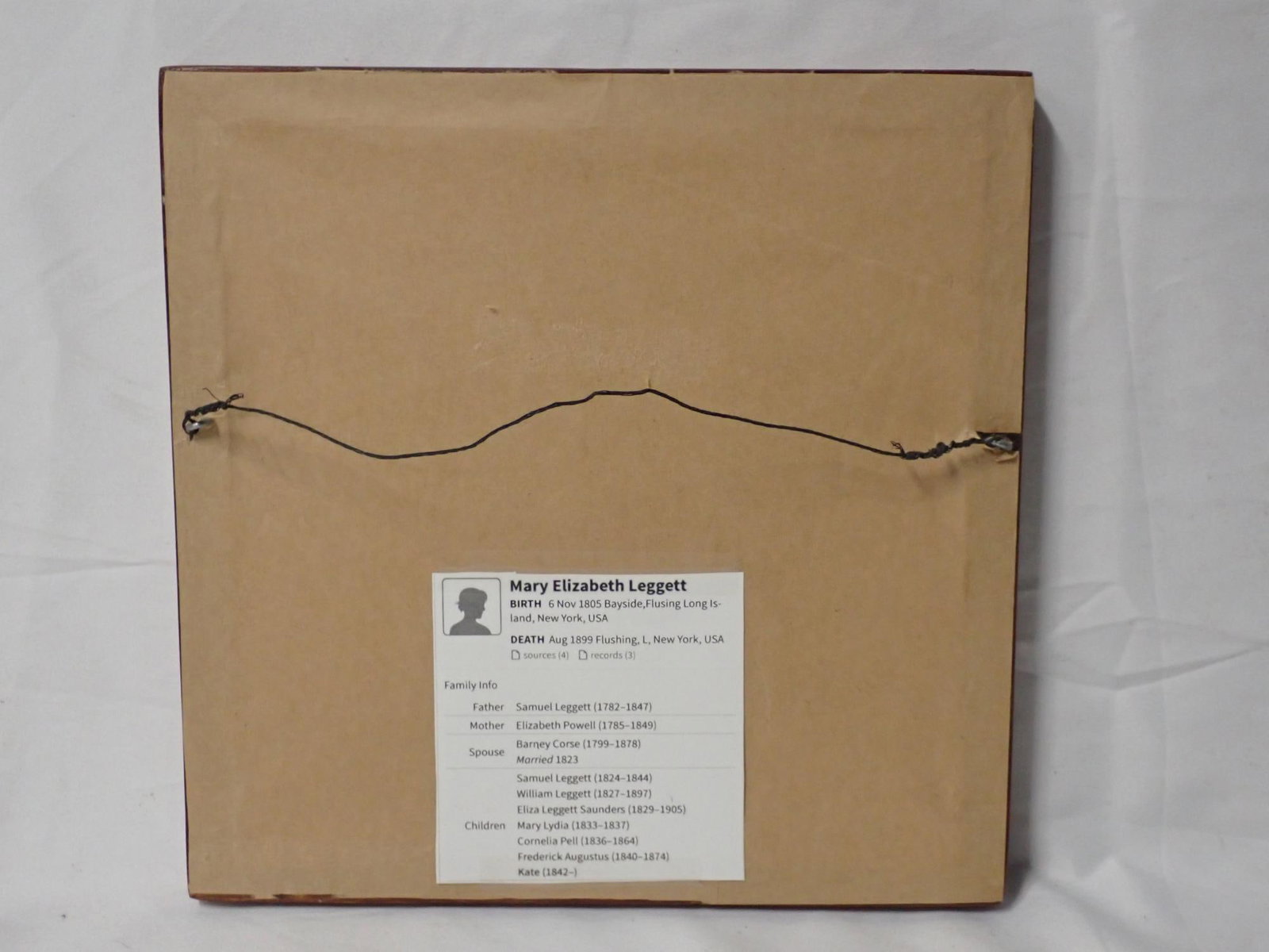 1818 Mary E. Leggett Sampler - 10
