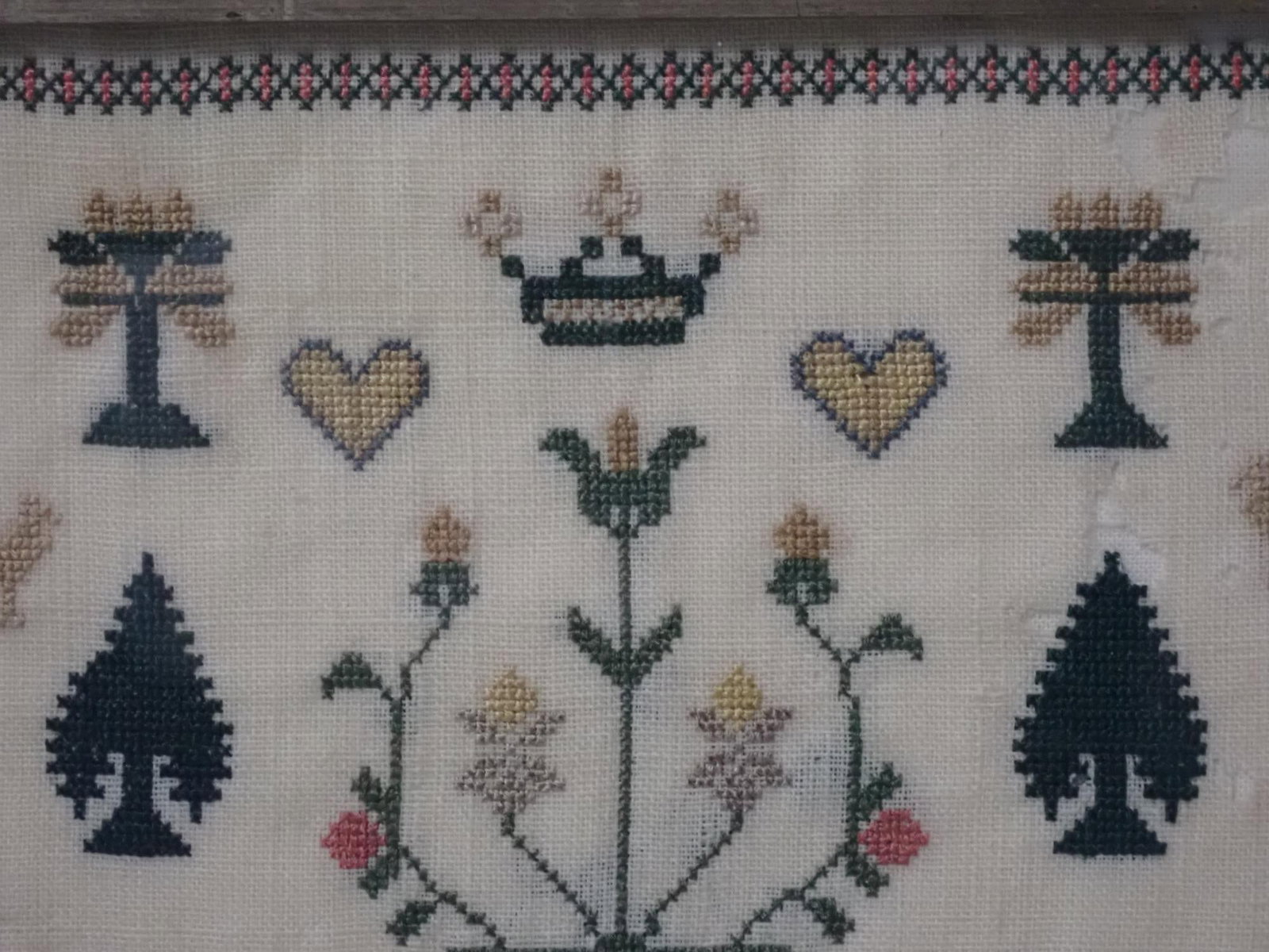 1838 Ann Mowse (?) Sampler - 5