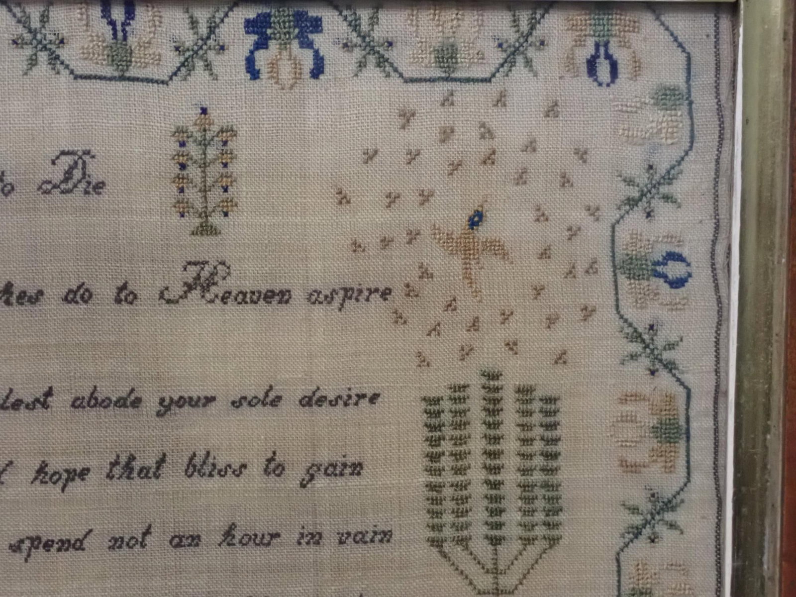 1856 Emma Tandy Sampler - 5