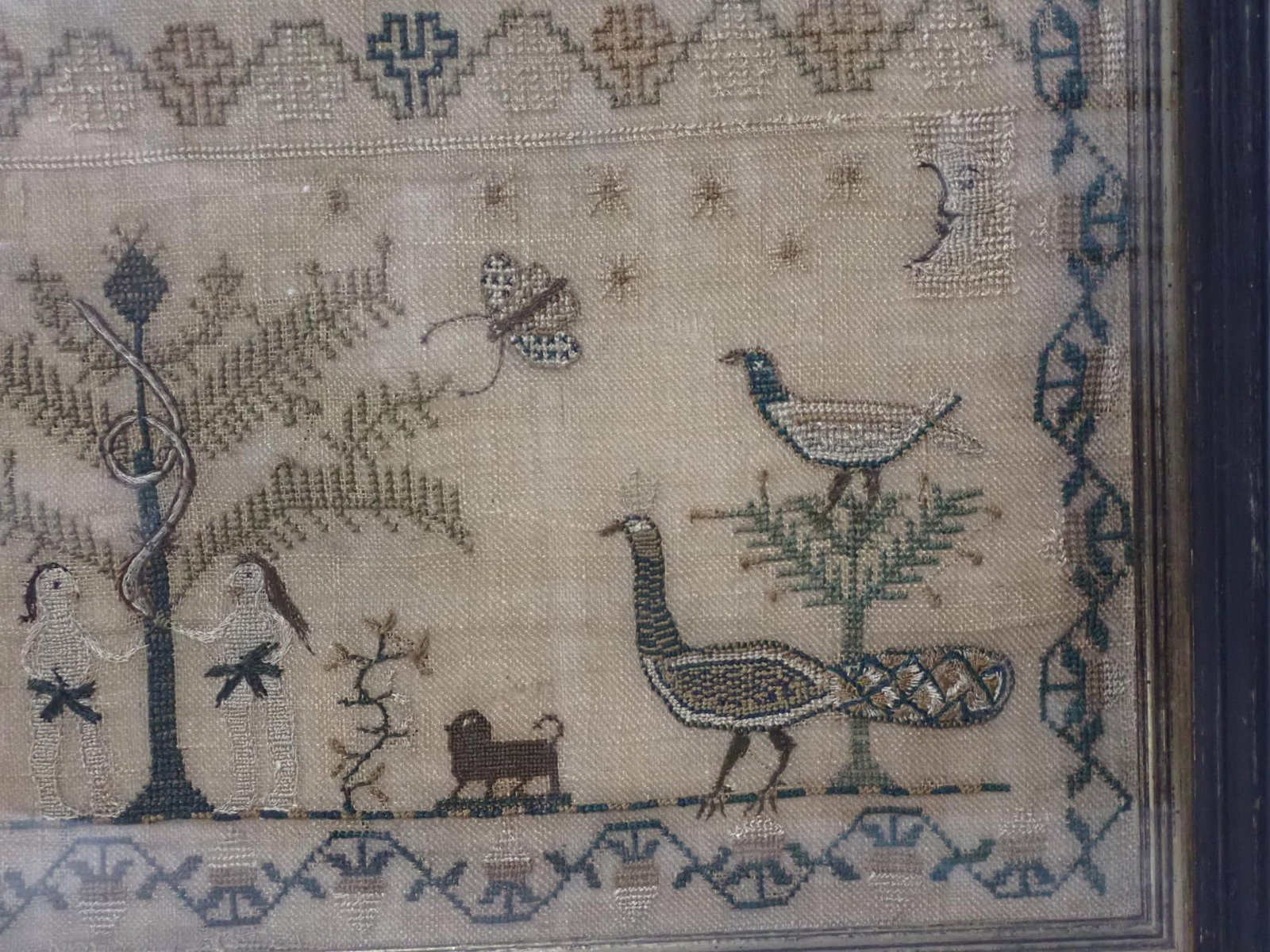 1822 Jane Parkin Sampler - 4