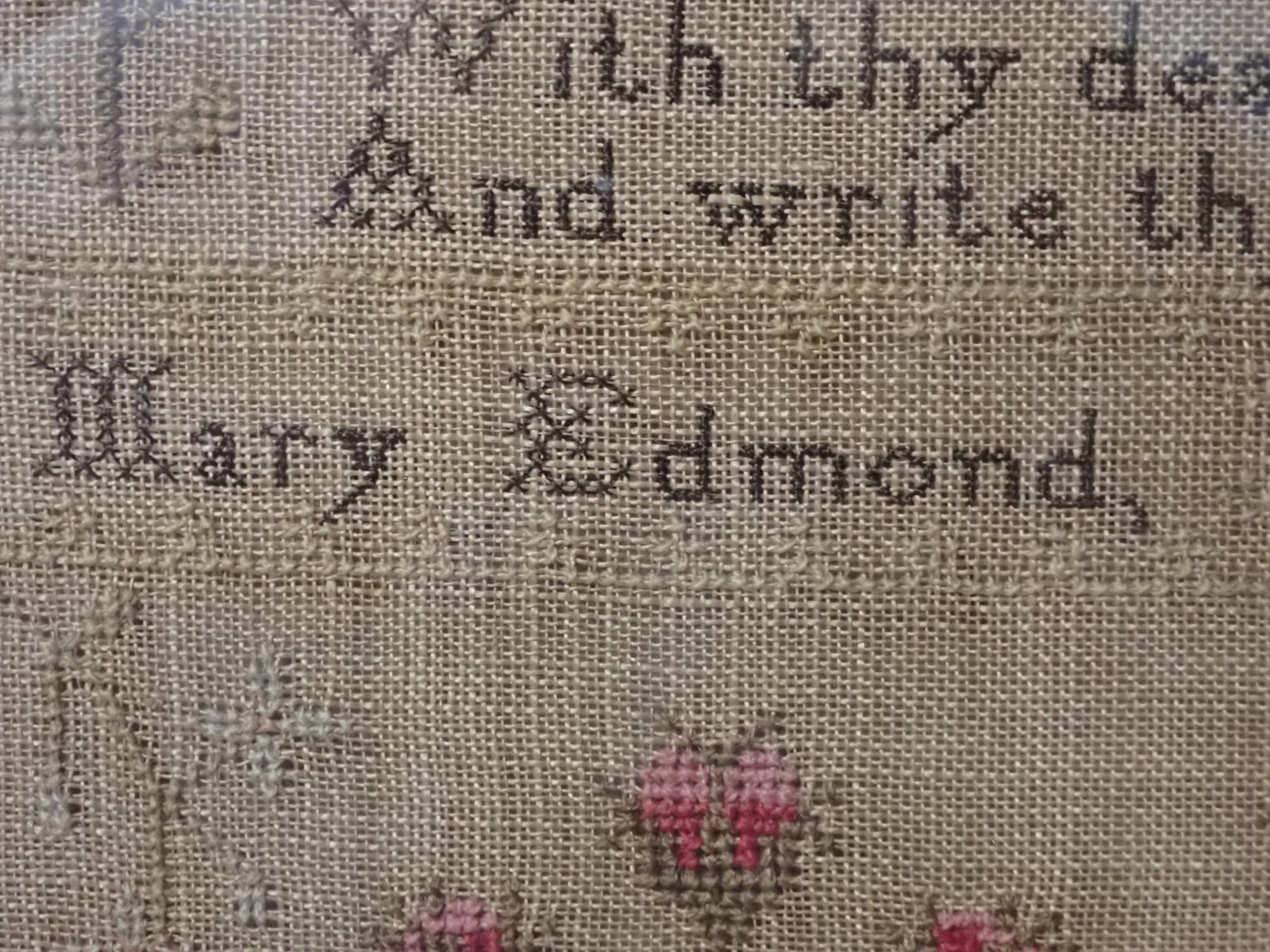 1824 Mary Edmond Sampler - 6
