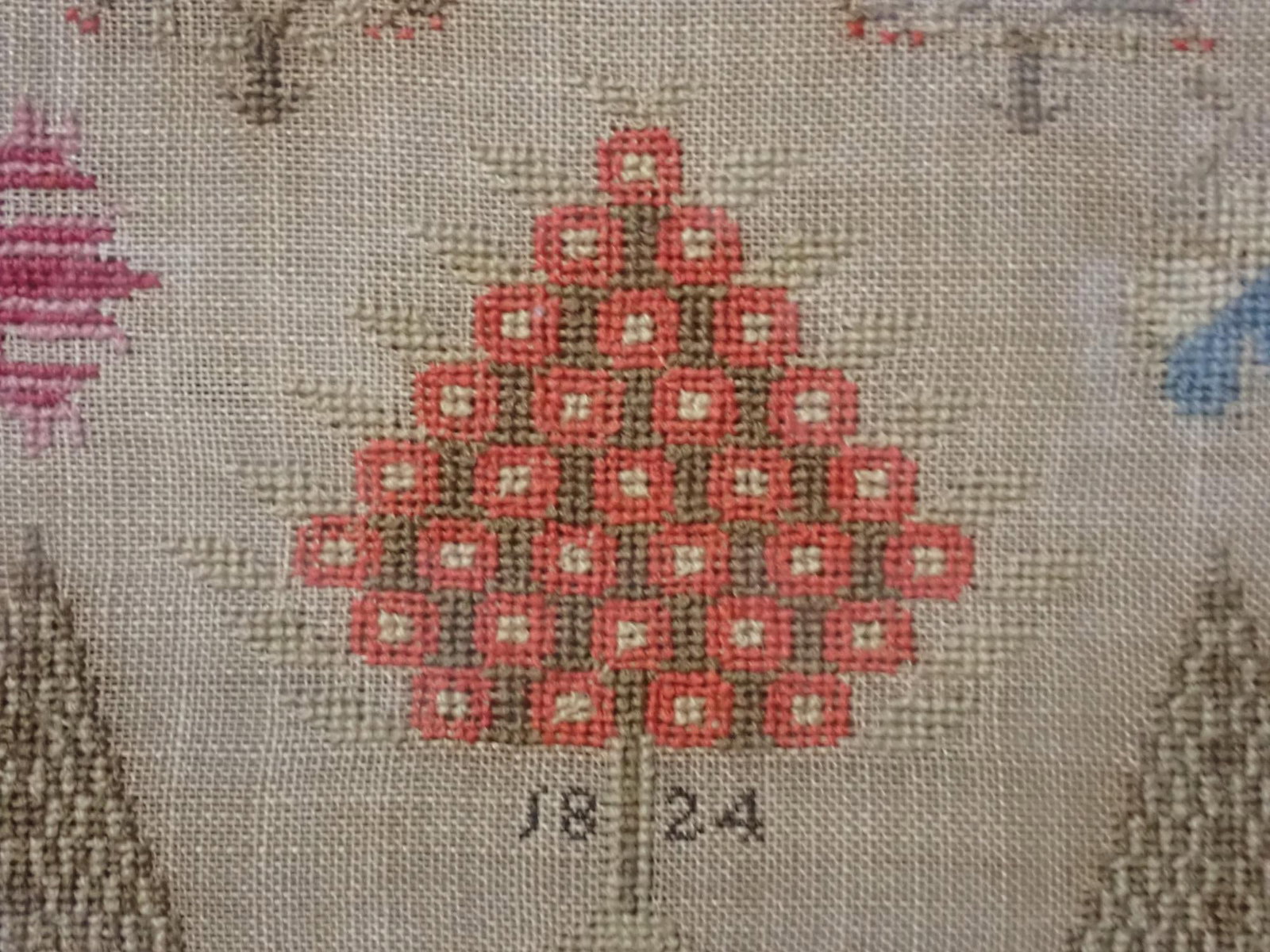 1824 Mary Edmond Sampler - 8