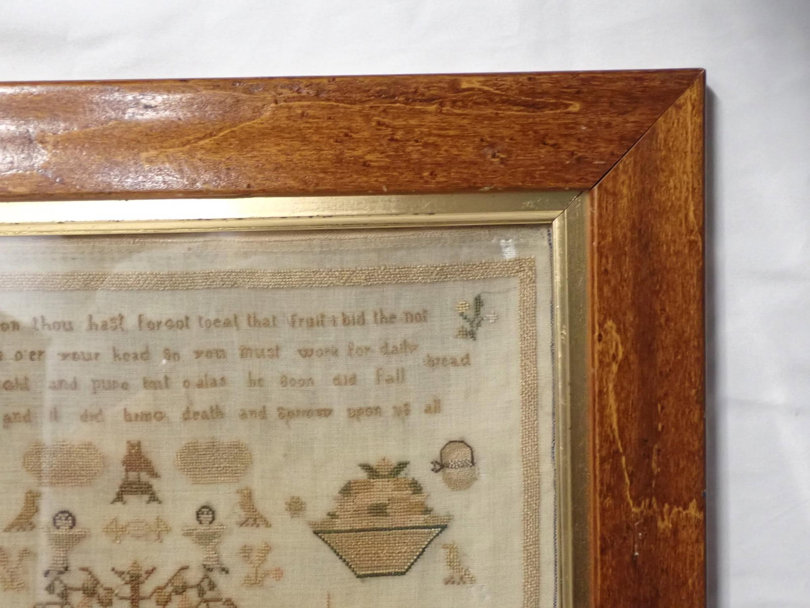 1830 Anne Cleaver Sampler - 13