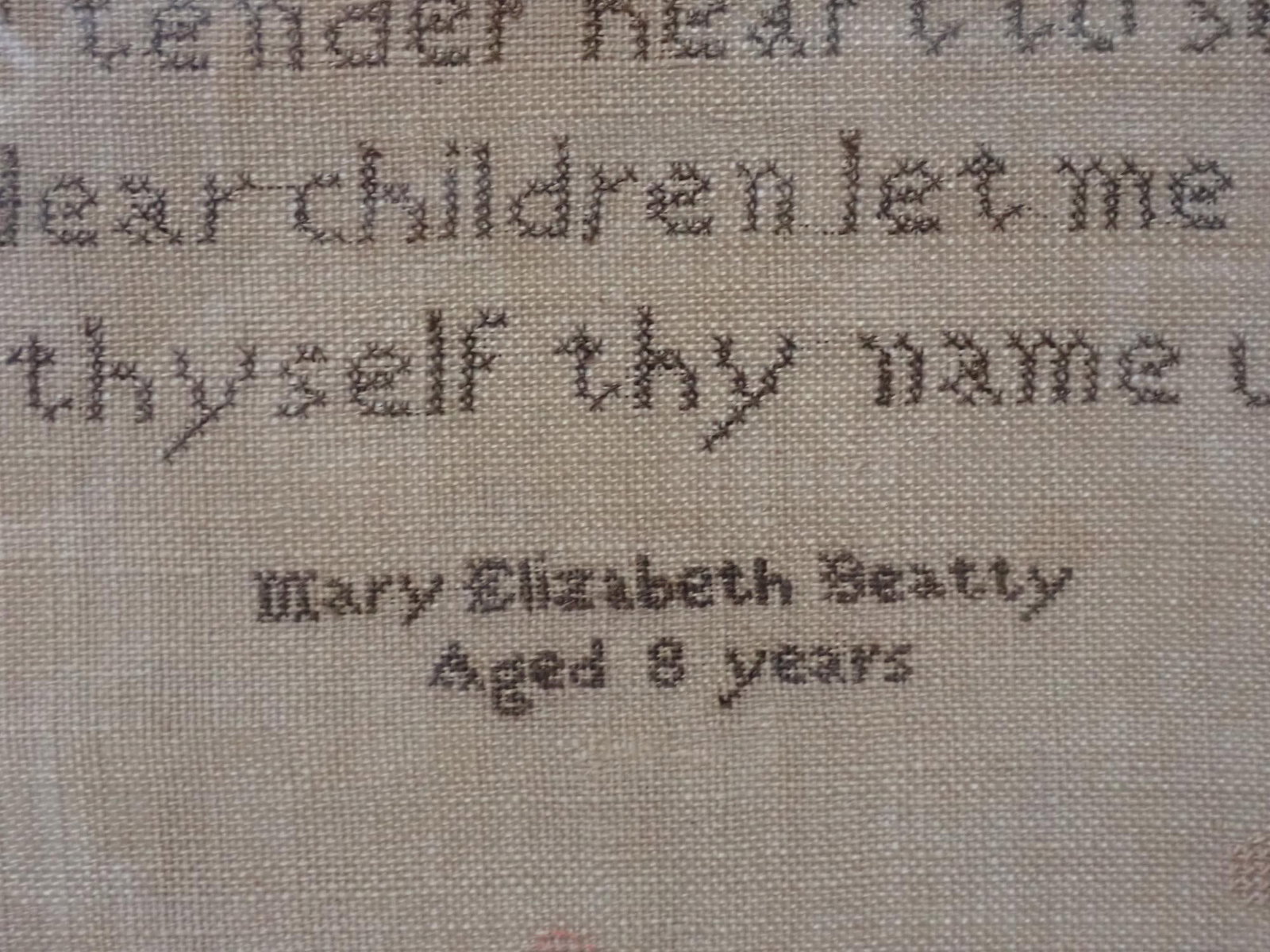 Mary Elizabeth Beatty Sample - 2