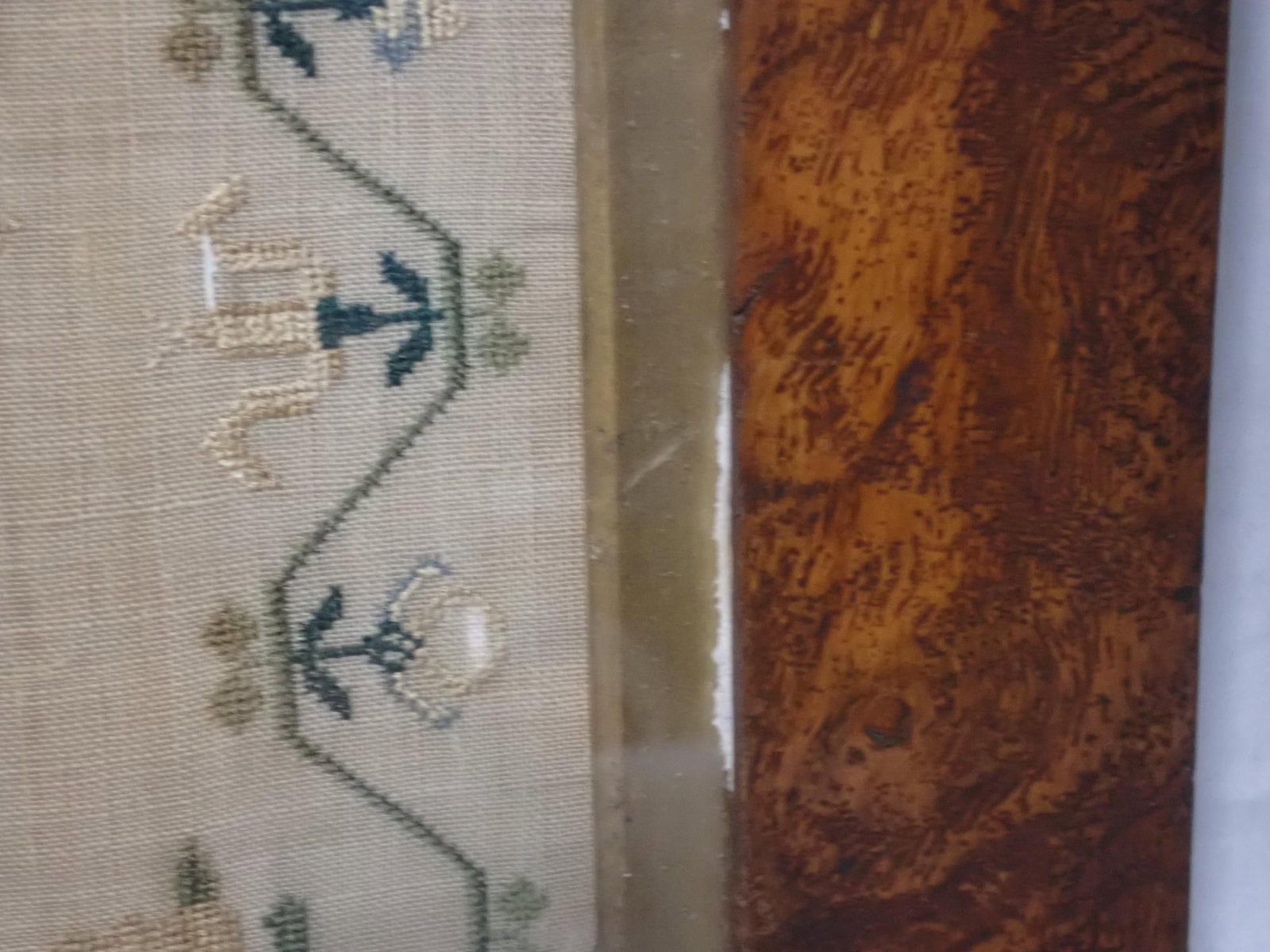 1840 Mary Hall Sampler - 8