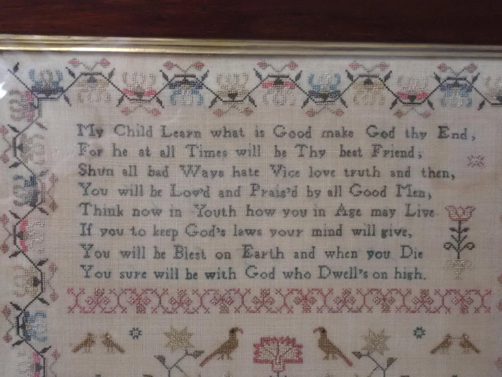 1811 Ann Dymock Sampler - 4