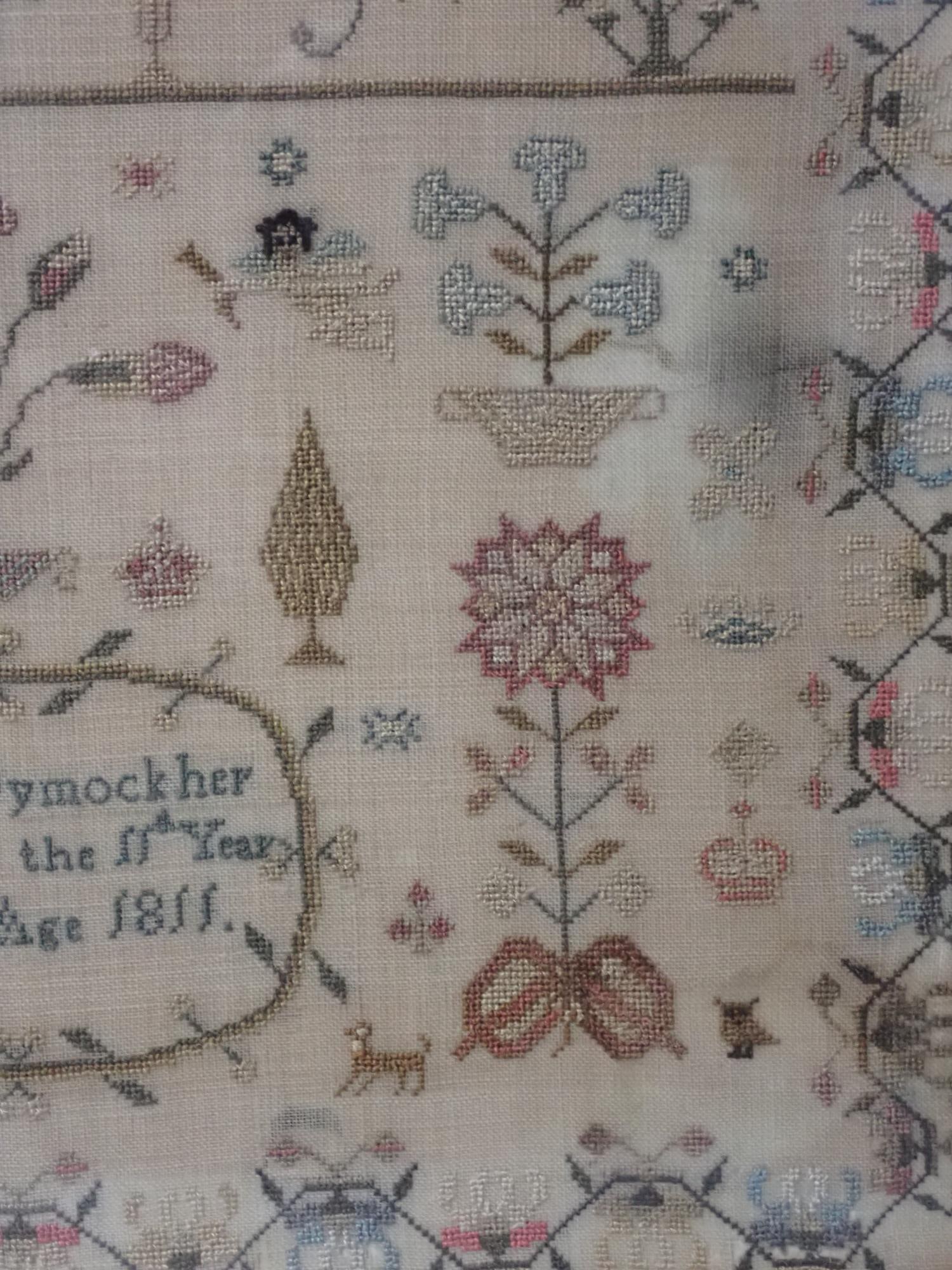 1811 Ann Dymock Sampler - 8