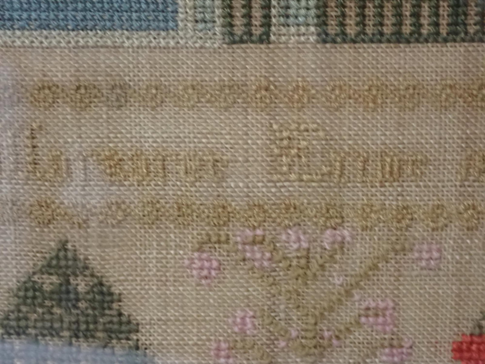 1865 Margaret (?) Sampler - 10