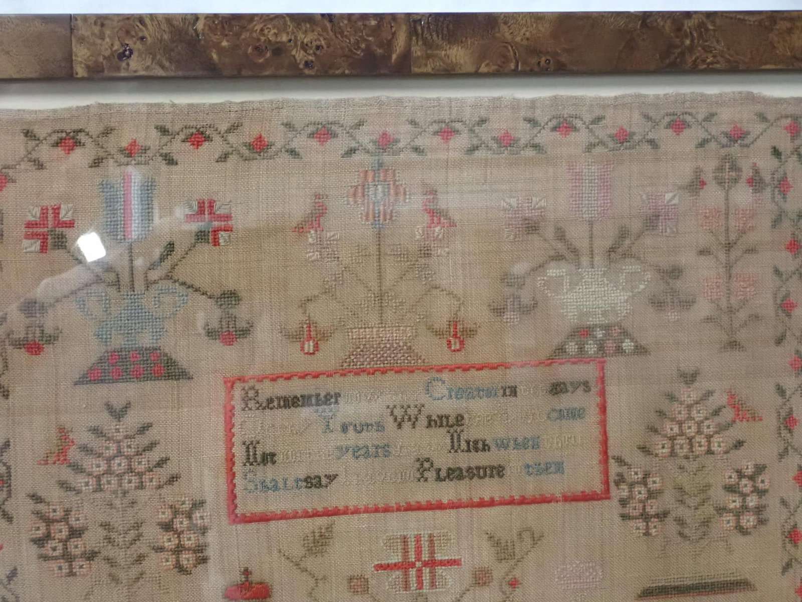 1865 Margaret (?) Sampler - 3