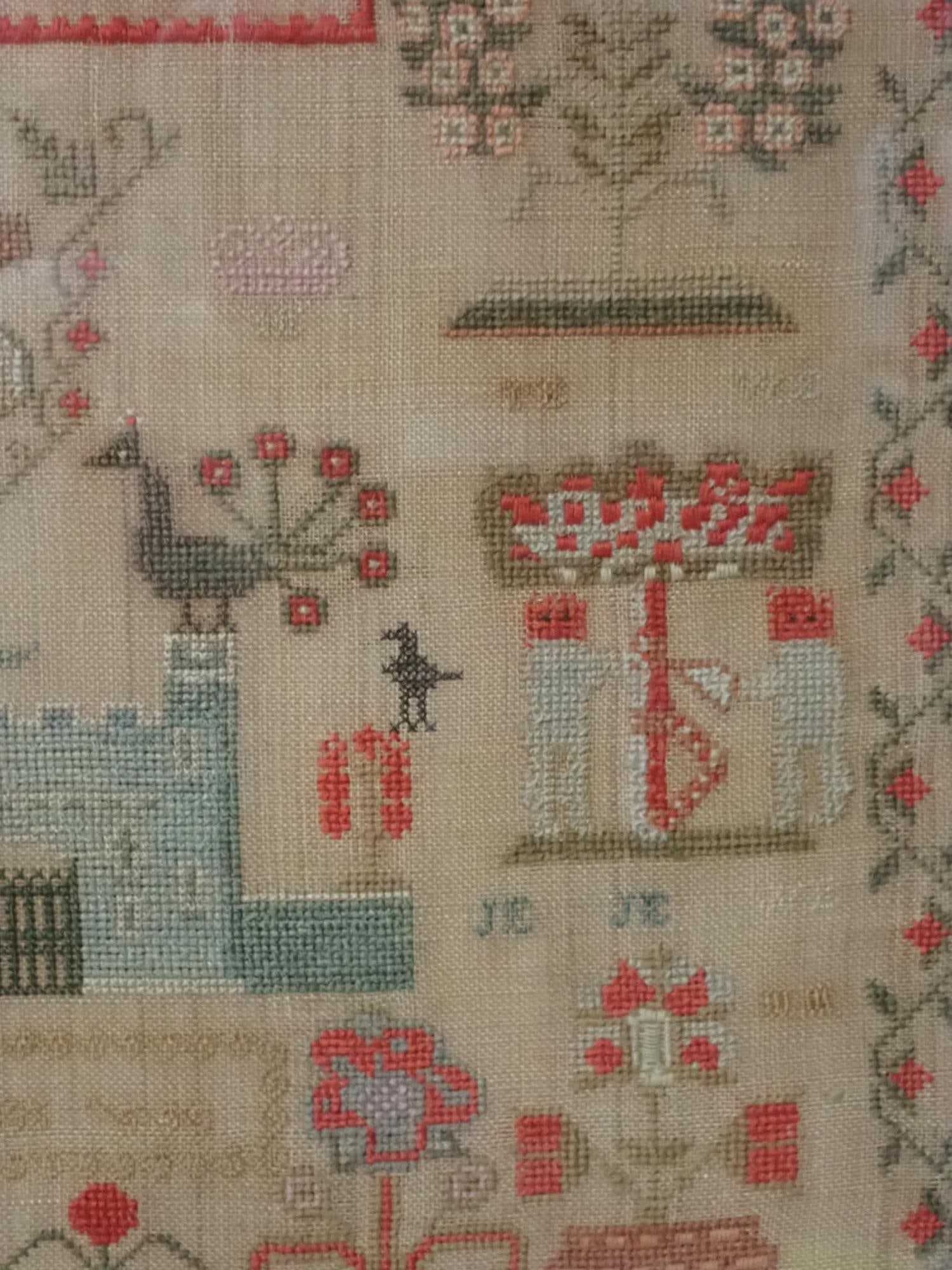 1865 Margaret (?) Sampler - 9