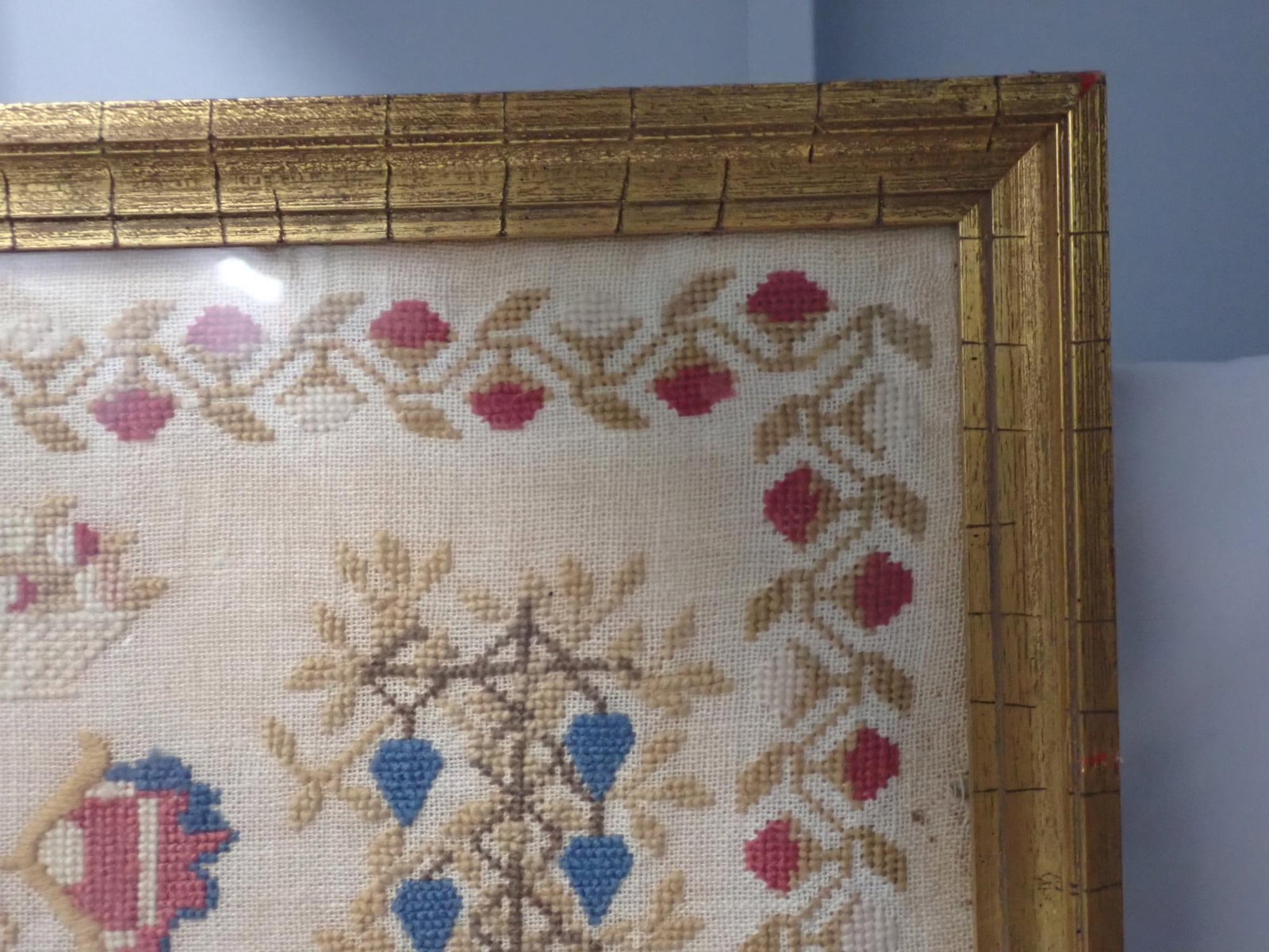 1853 Esther Brown Sampler - 3