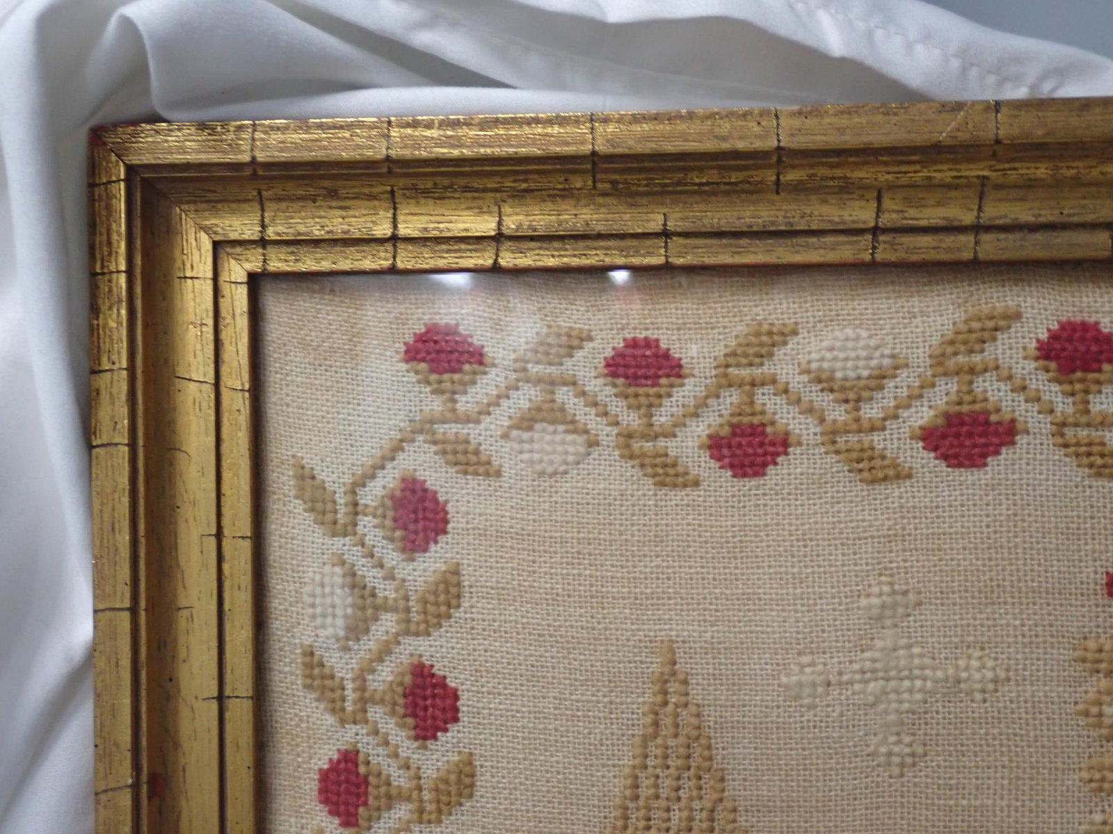 1853 Esther Brown Sampler - 4