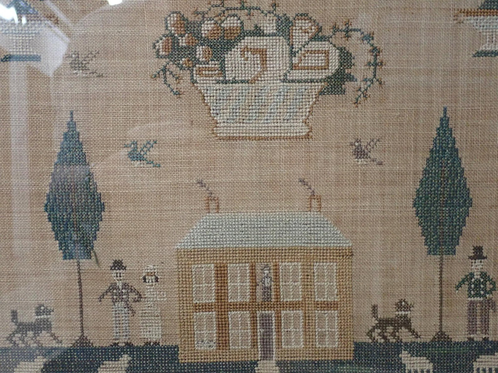 1828 Elizabeth Corless sampler - 5