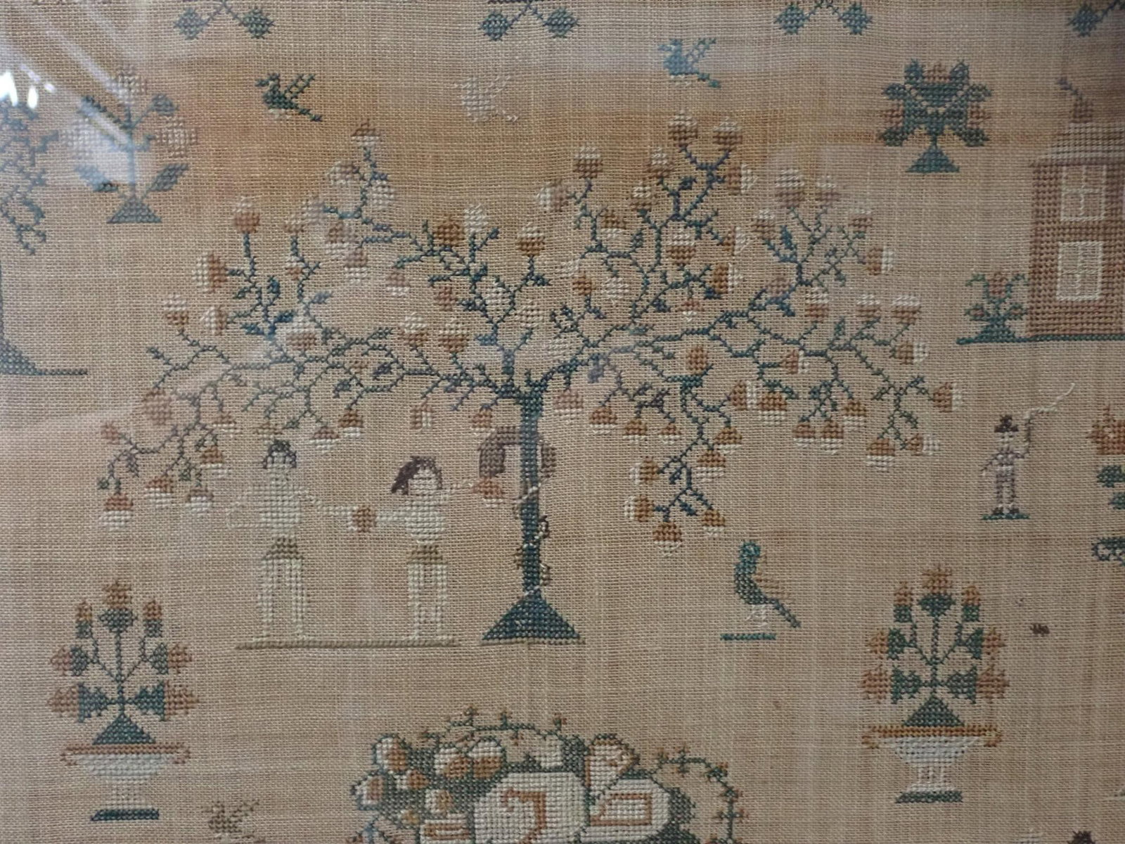 1828 Elizabeth Corless sampler - 6