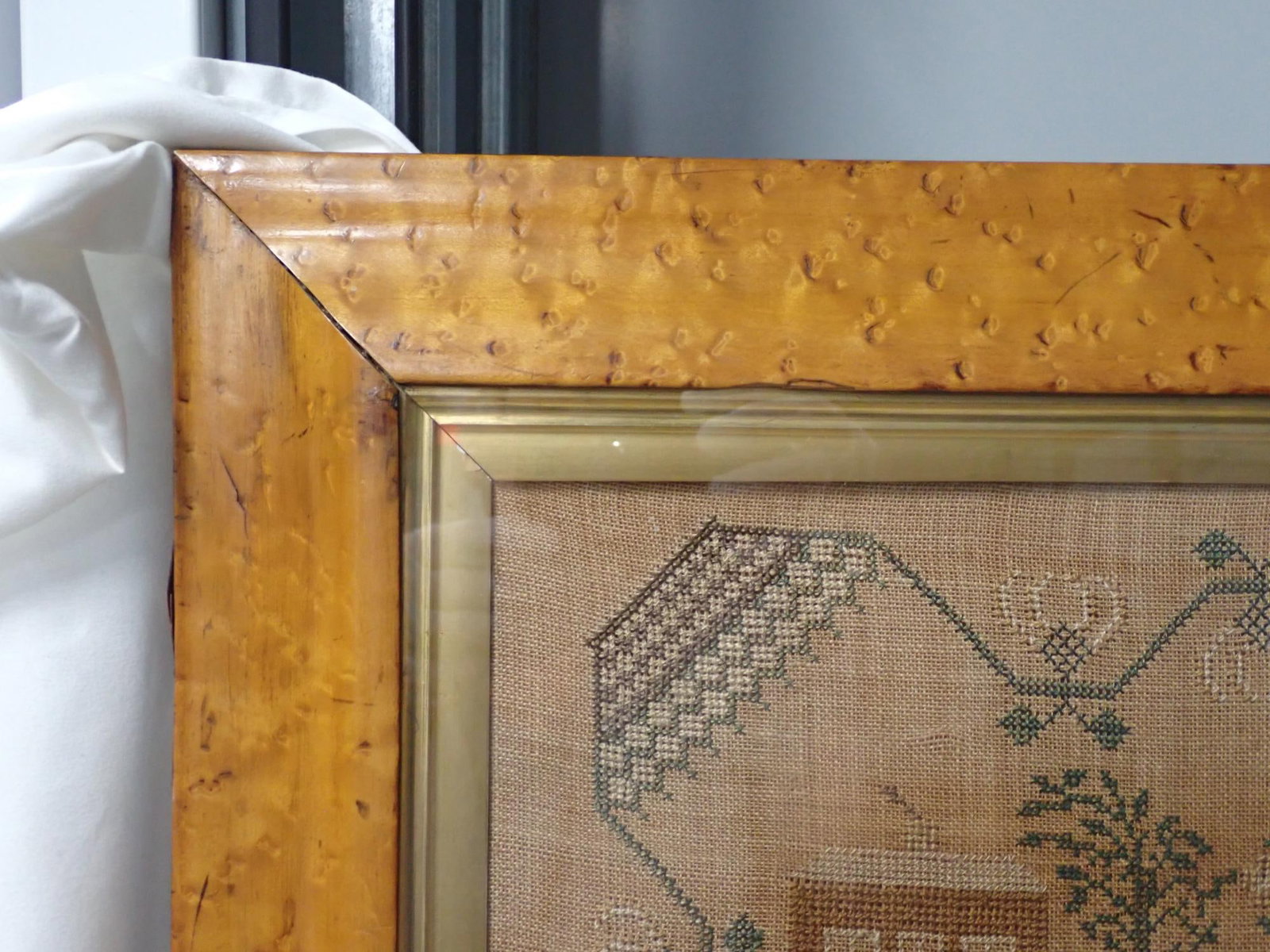 1828 Elizabeth Corless sampler - 8