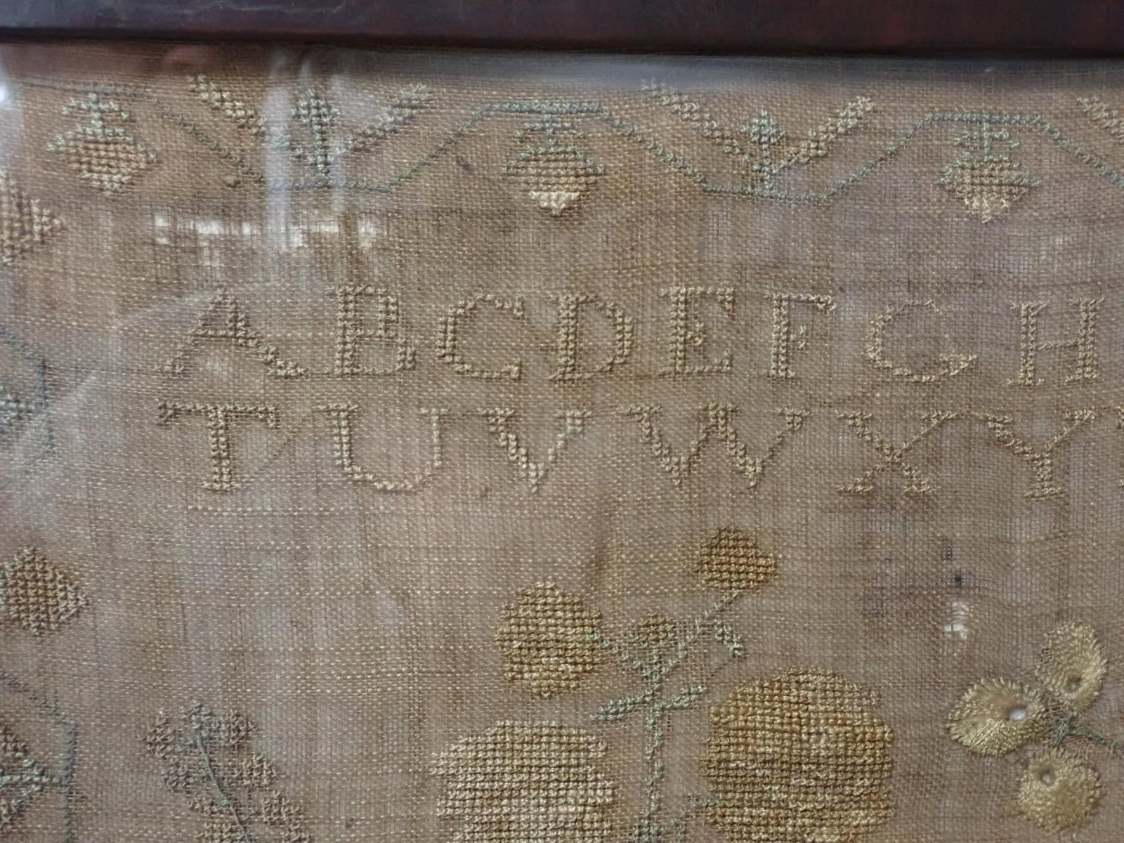 1820 Elizabeth Tuston Sampler - 8