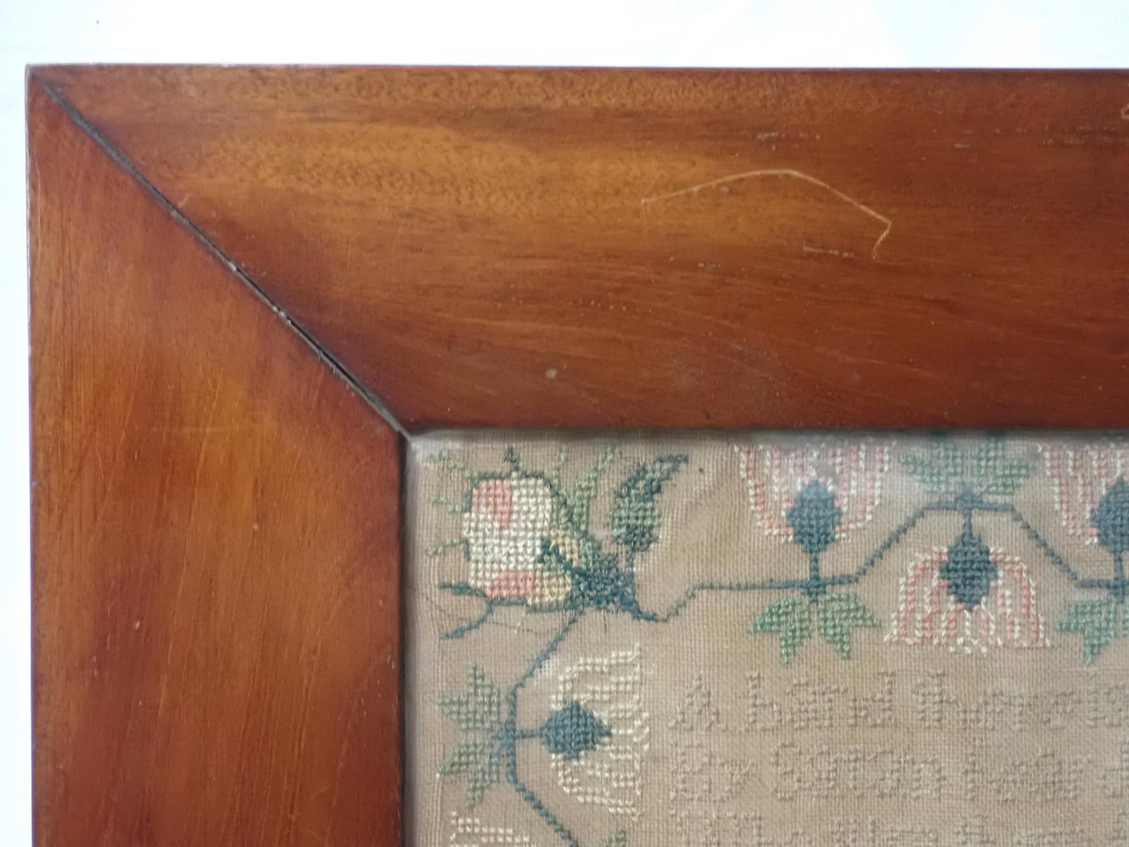 1849 Mary Ann Rowson Sampler - 9
