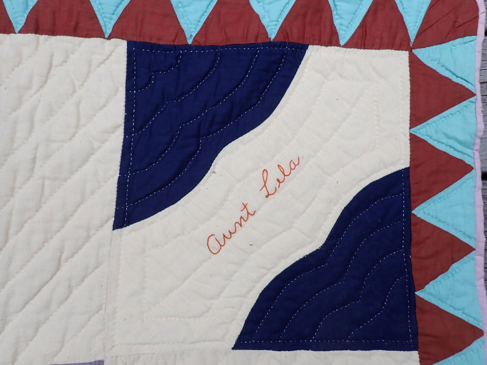 Quilt - Group Made Mosaic 1938 - 17