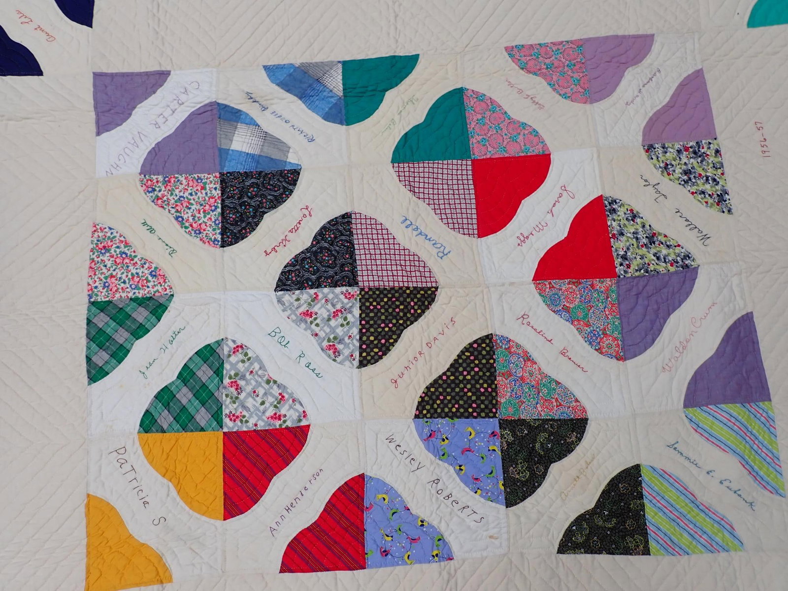 Quilt - Group Made Mosaic 1938 - 2