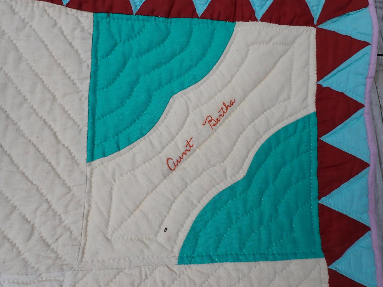 Quilt - Group Made Mosaic 1938 - 5