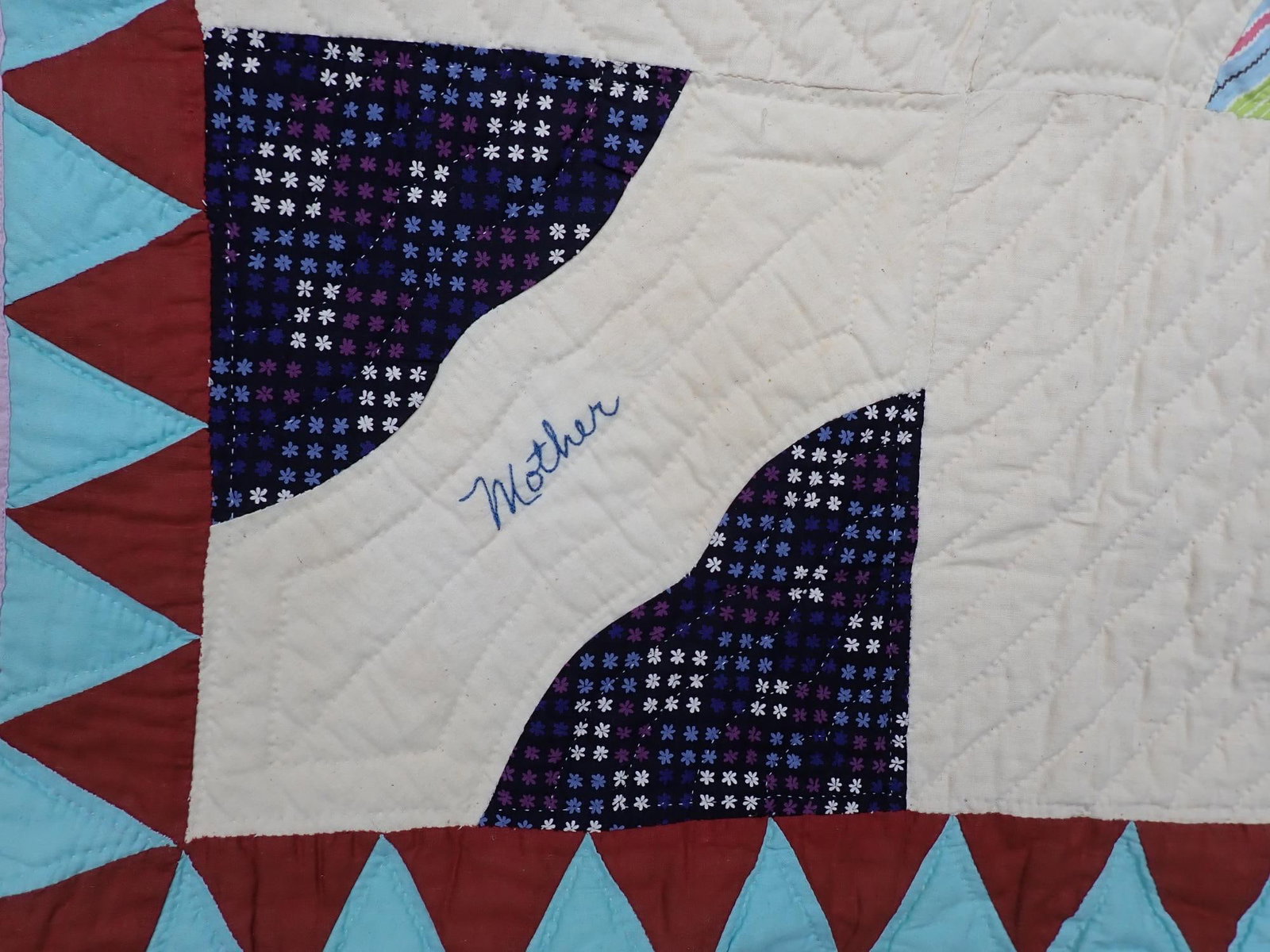 Quilt - Group Made Mosaic 1938 - 6