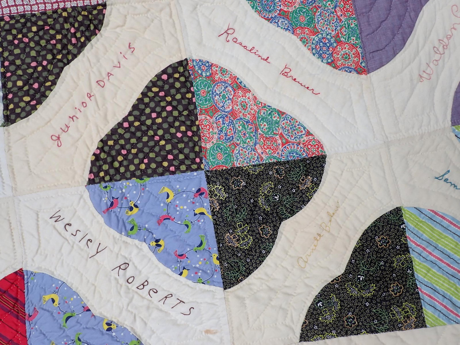 Quilt - Group Made Mosaic 1938 - 9