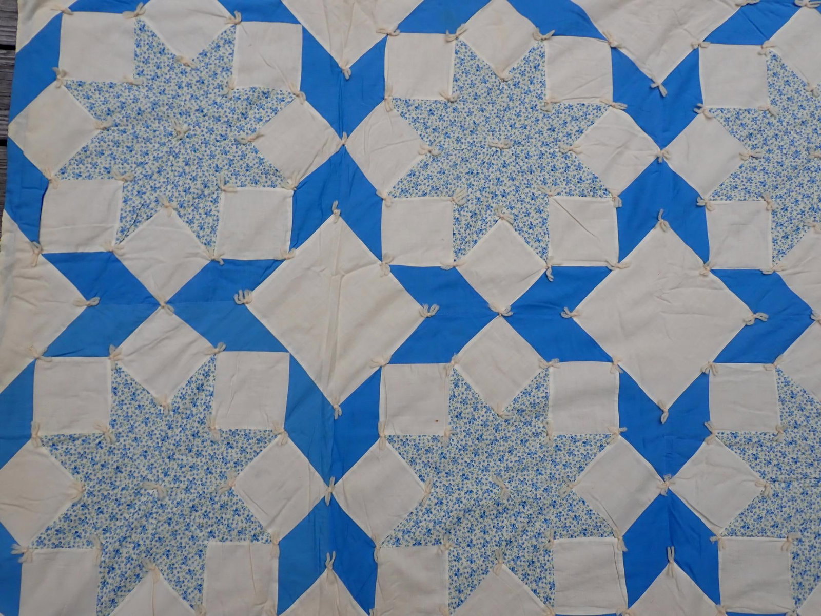 Quilt - Eight Point Star 1950 - 2