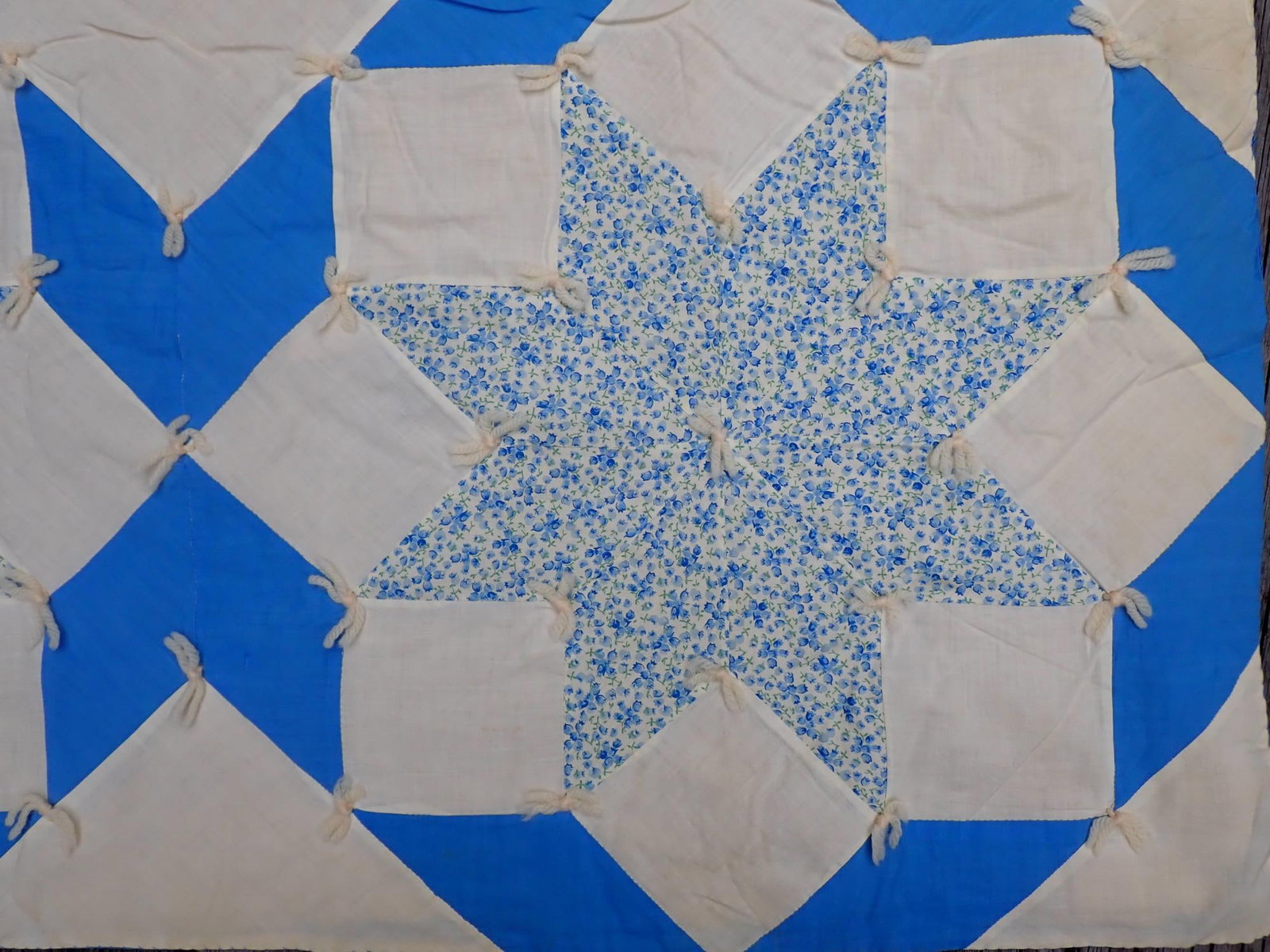 Quilt - Eight Point Star 1950 - 5
