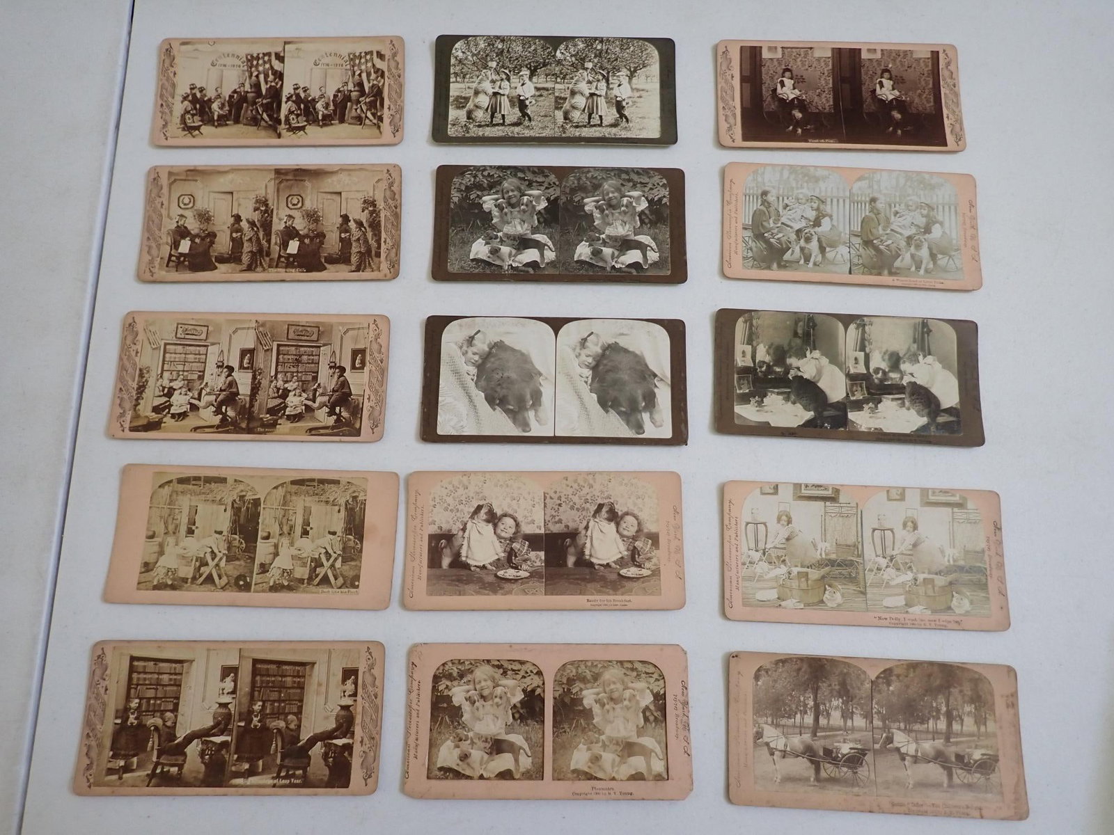 89 cards children, pets animals - 2