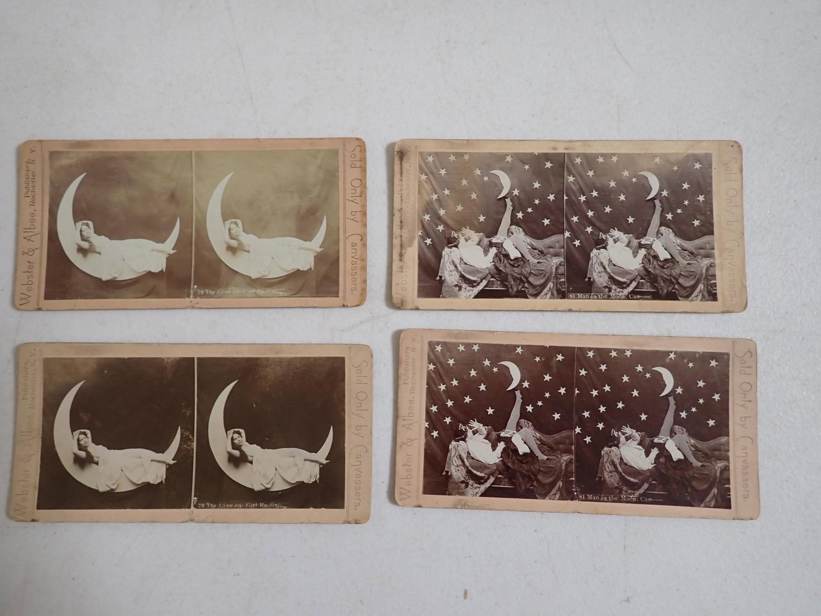 21 cards various scenes skeleton, outhouse, etc. (1 of 6)