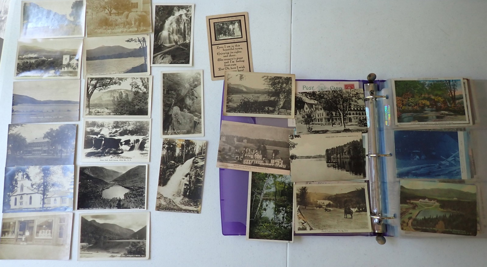 New Hampshire Real Photos & other postcards - 170 cards (1 of 16)
