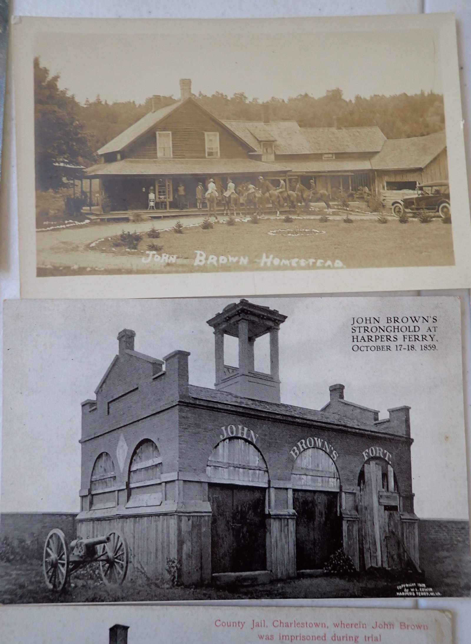 GAR RPPC, John Brown postcards, etc. - 10