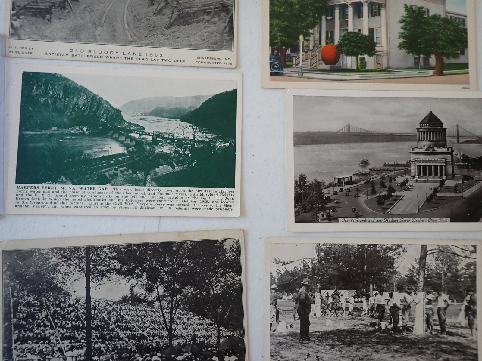 GAR RPPC, John Brown postcards, etc. - 16