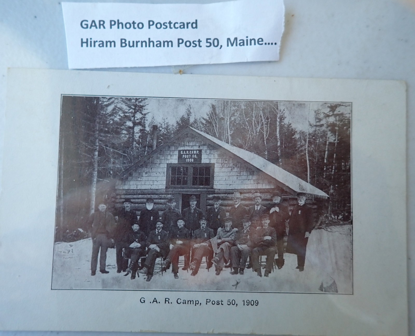 GAR RPPC, John Brown postcards, etc. - 2