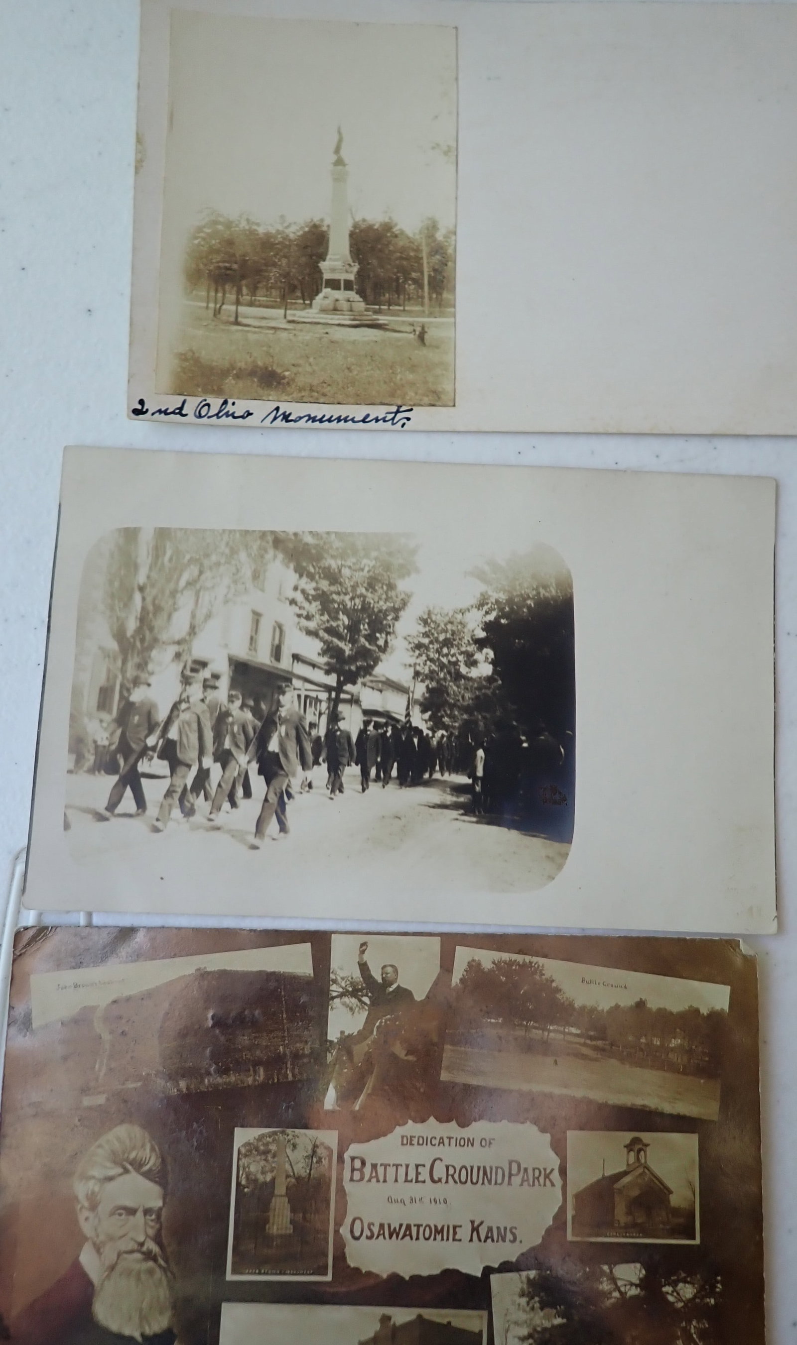 GAR RPPC, John Brown postcards, etc. - 7