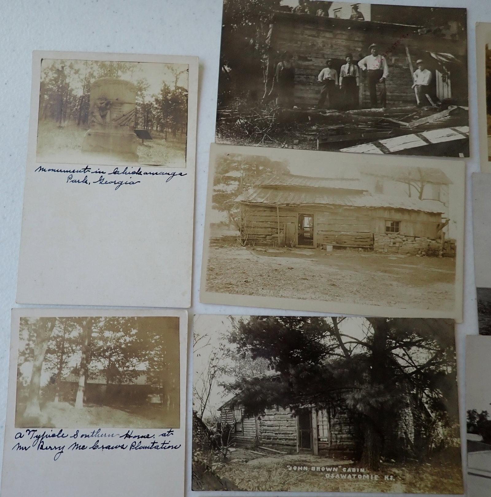 GAR RPPC, John Brown postcards, etc. - 8