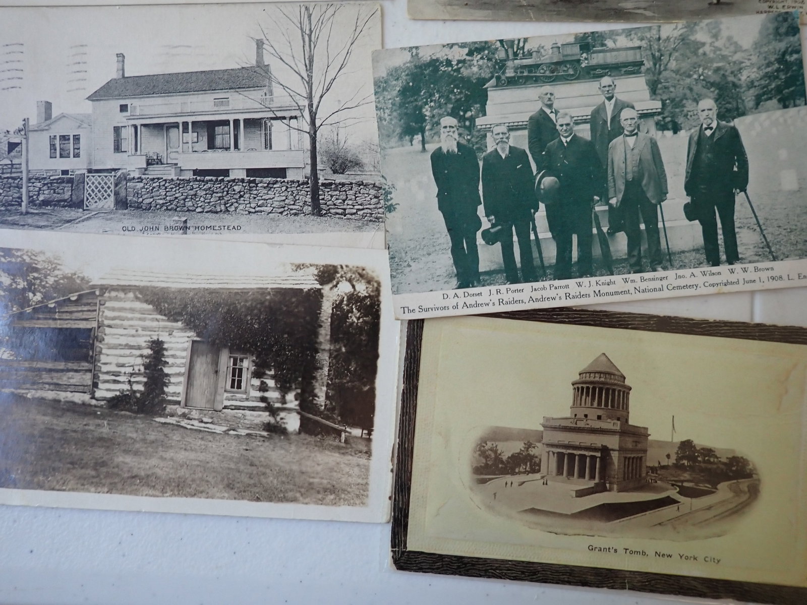 GAR RPPC, John Brown postcards, etc. - 9