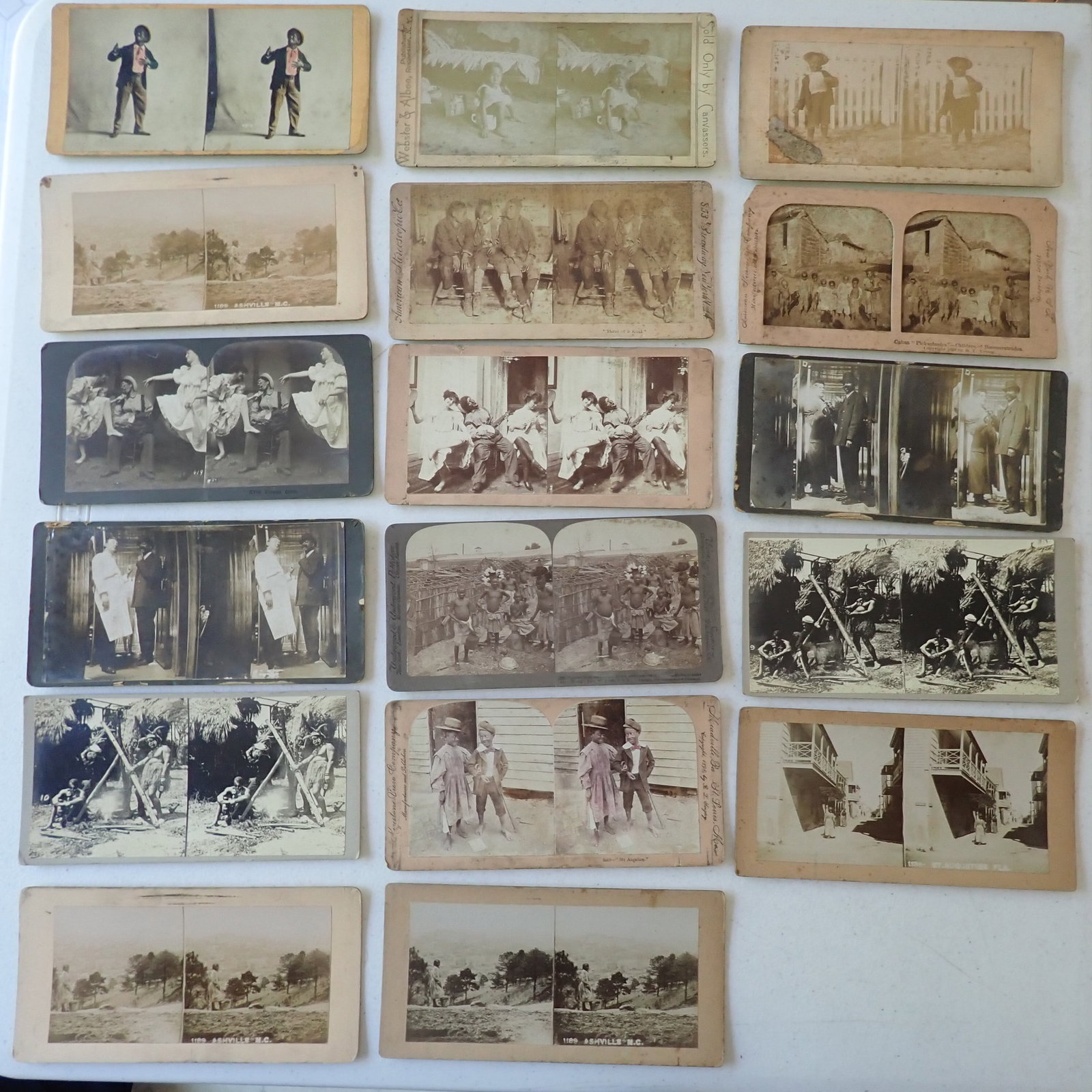 African American & Minstrel Stereoviews (1 of 5)