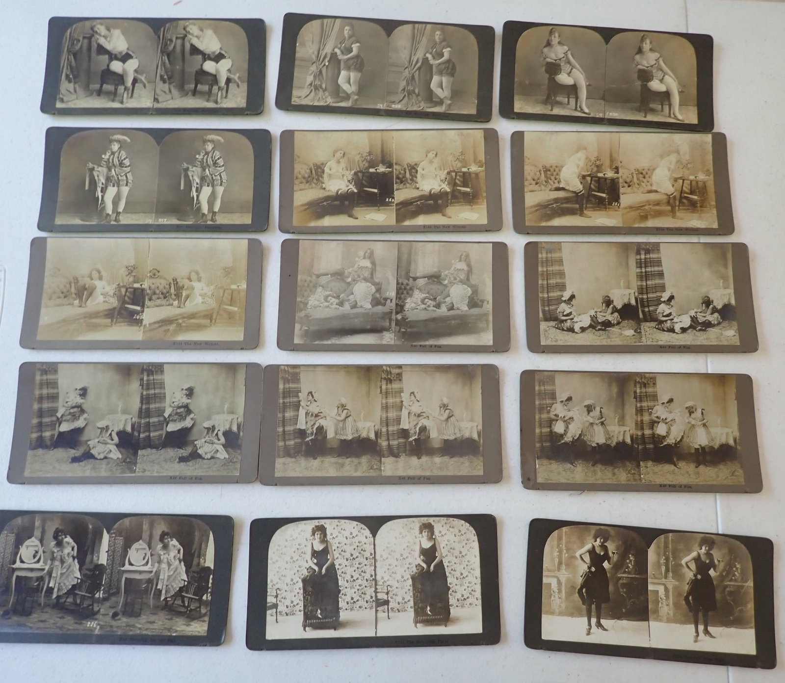 Risque Stereoview Mutoscope cards - 5