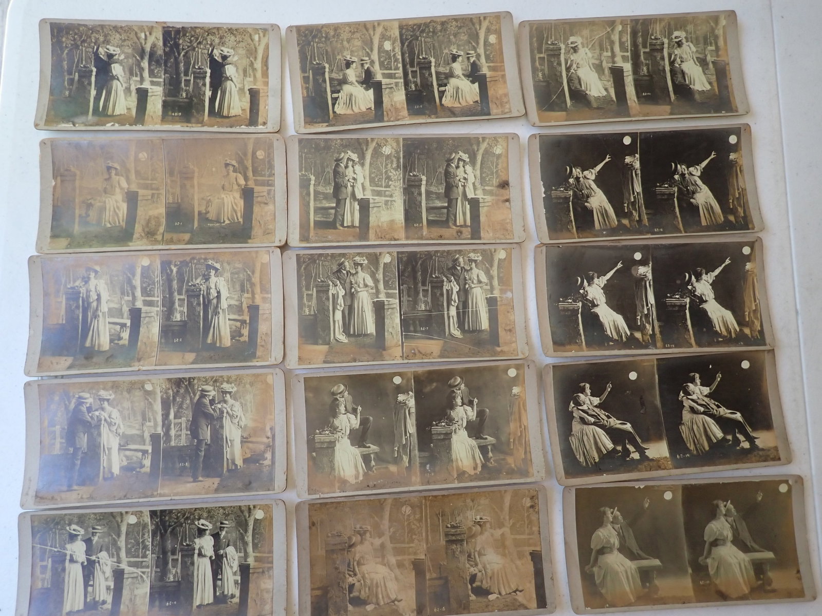 Women Rule, Too much for Him & Other Stereoviews: No One Around but the Moon, When Women Rule, A Bathing Beauty, Artist at Work, Ezzy Makes a Mistake and Too much for Him